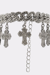 ICED OUT CHARM BRACELET