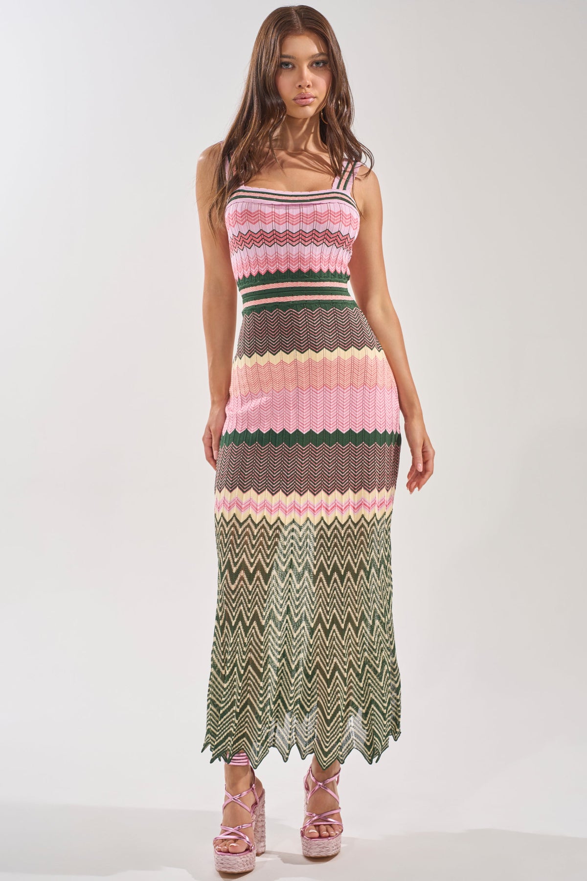 HEAT WAVE KNIT MAXI DRESS