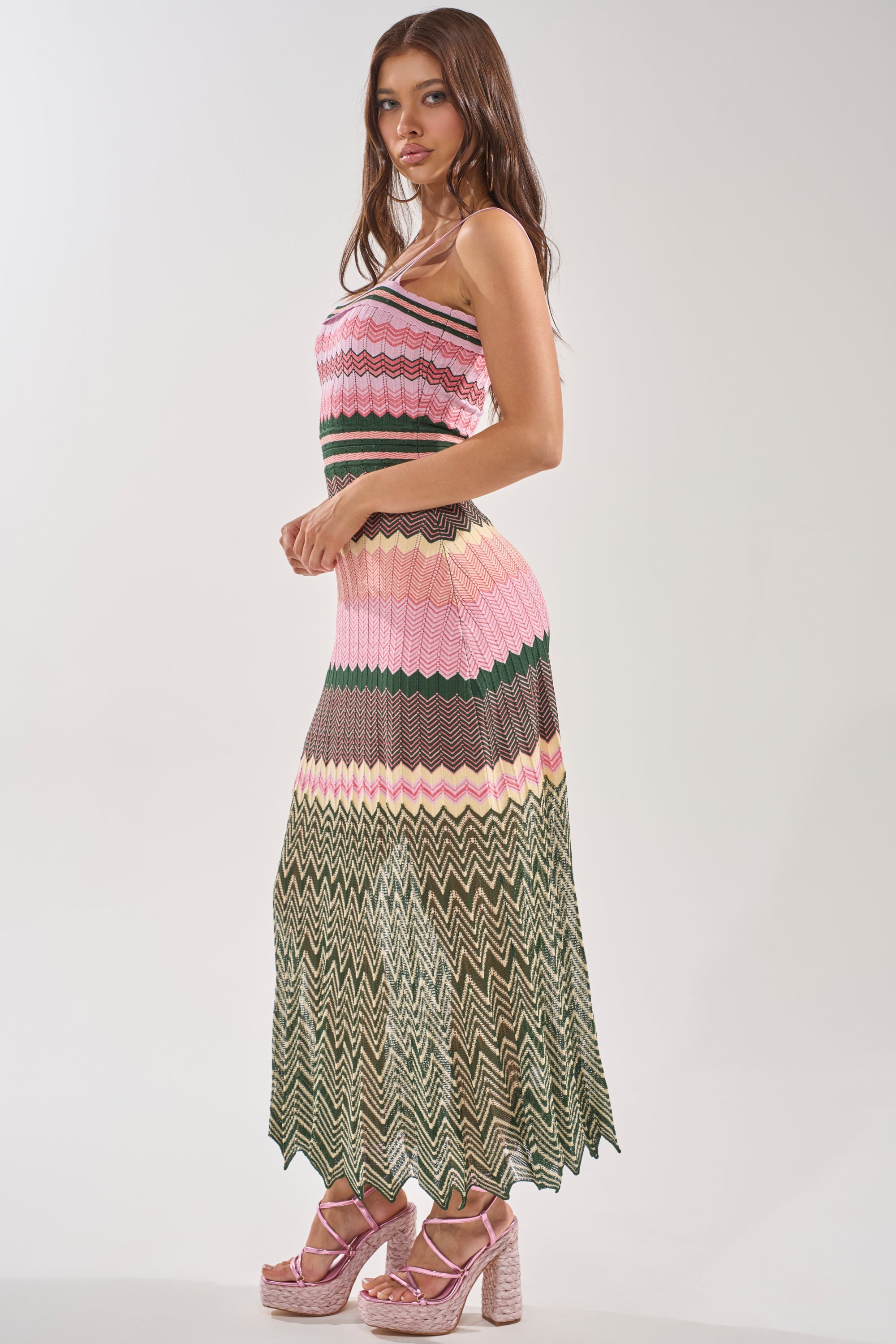 HEAT WAVE KNIT MAXI DRESS