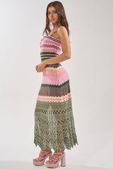 HEAT WAVE KNIT MAXI DRESS