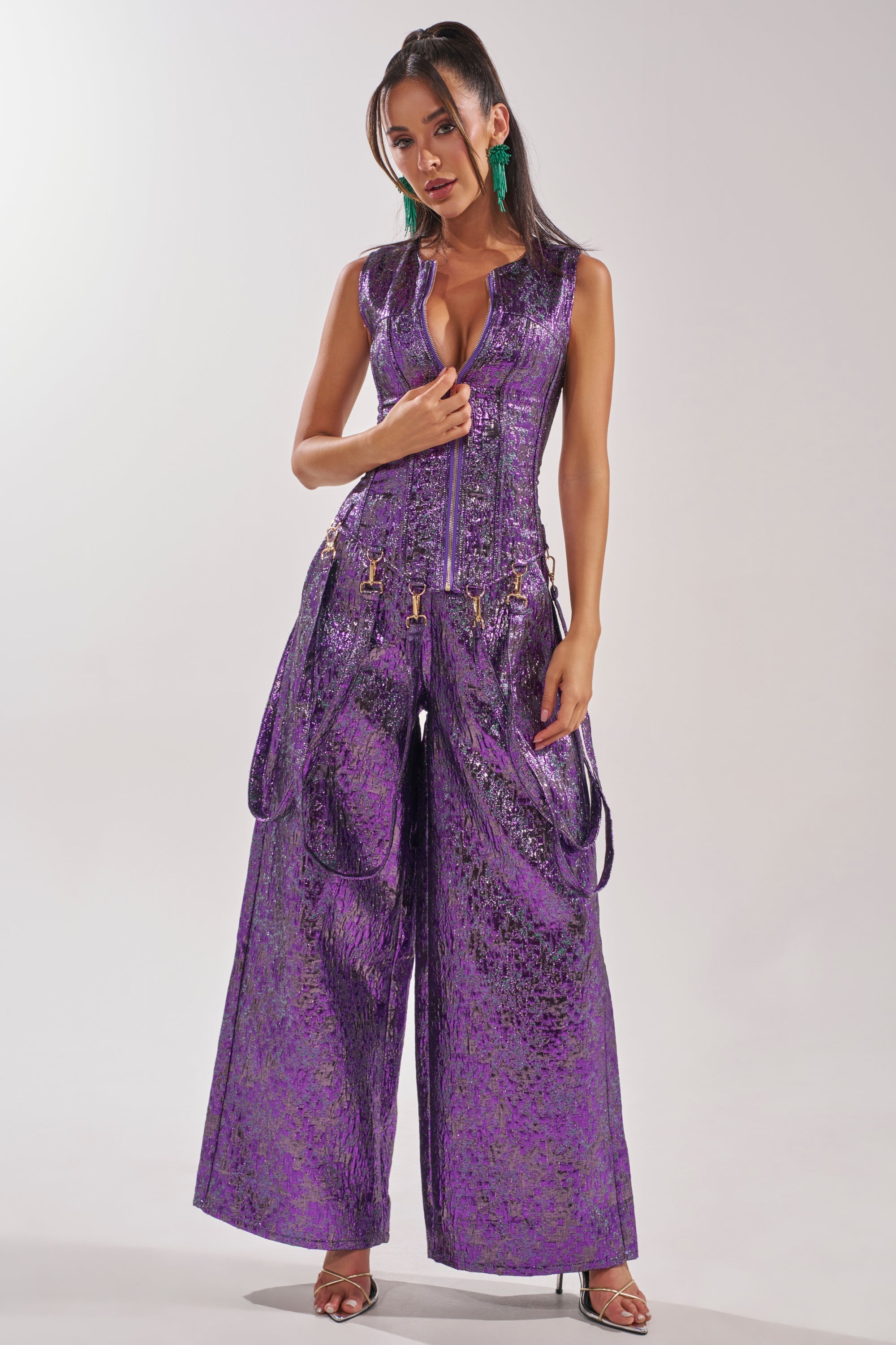 ROYALTY BROCADE PANT