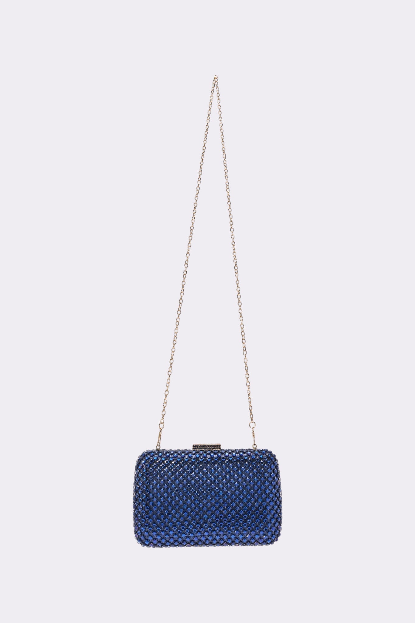 ELECTRIC AURA RHINESTONE CLUTCH