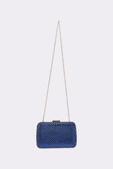ELECTRIC AURA RHINESTONE CLUTCH