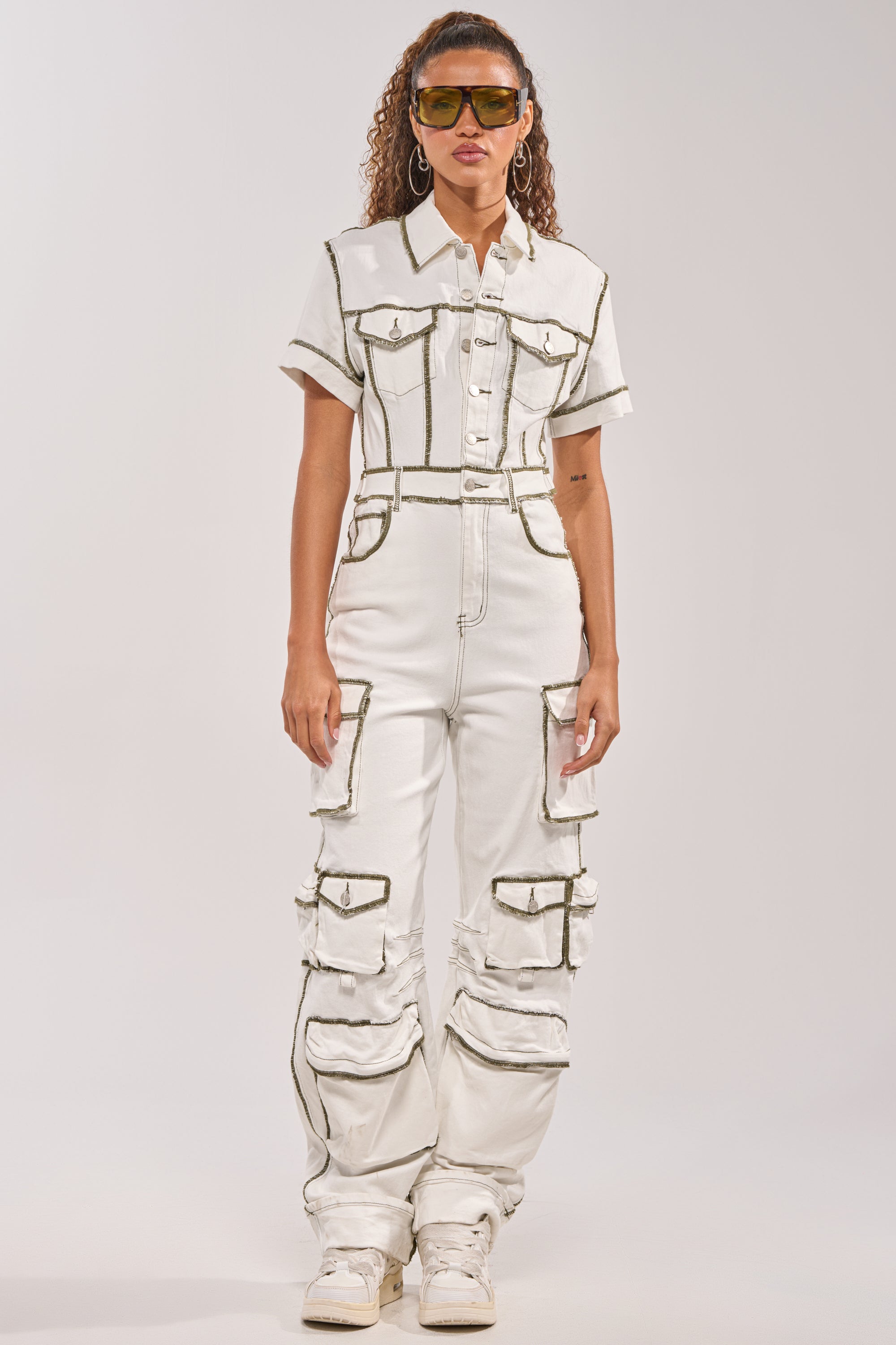 BROOKLYN UTILITY DENIM JUMPSUIT