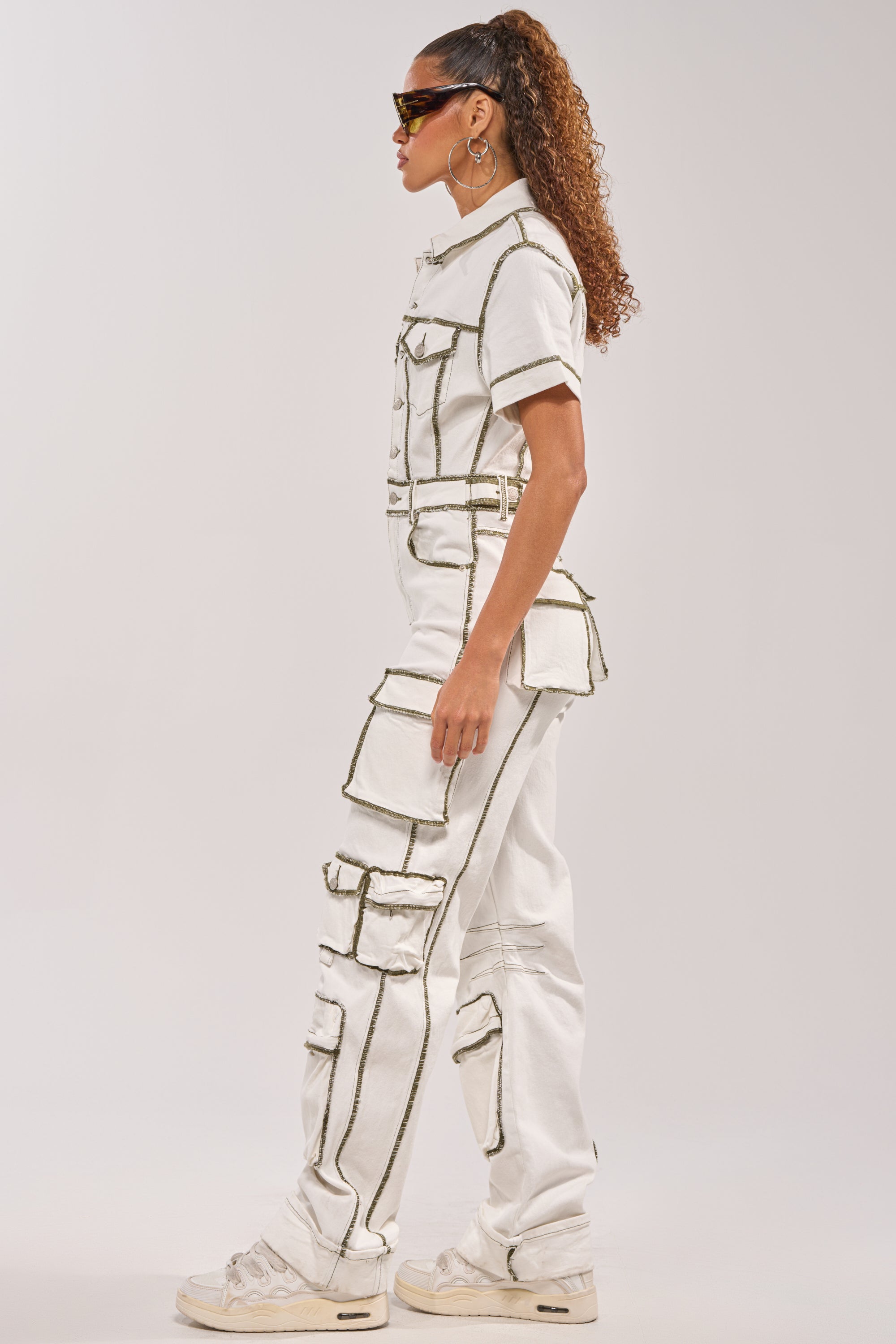BROOKLYN UTILITY DENIM JUMPSUIT