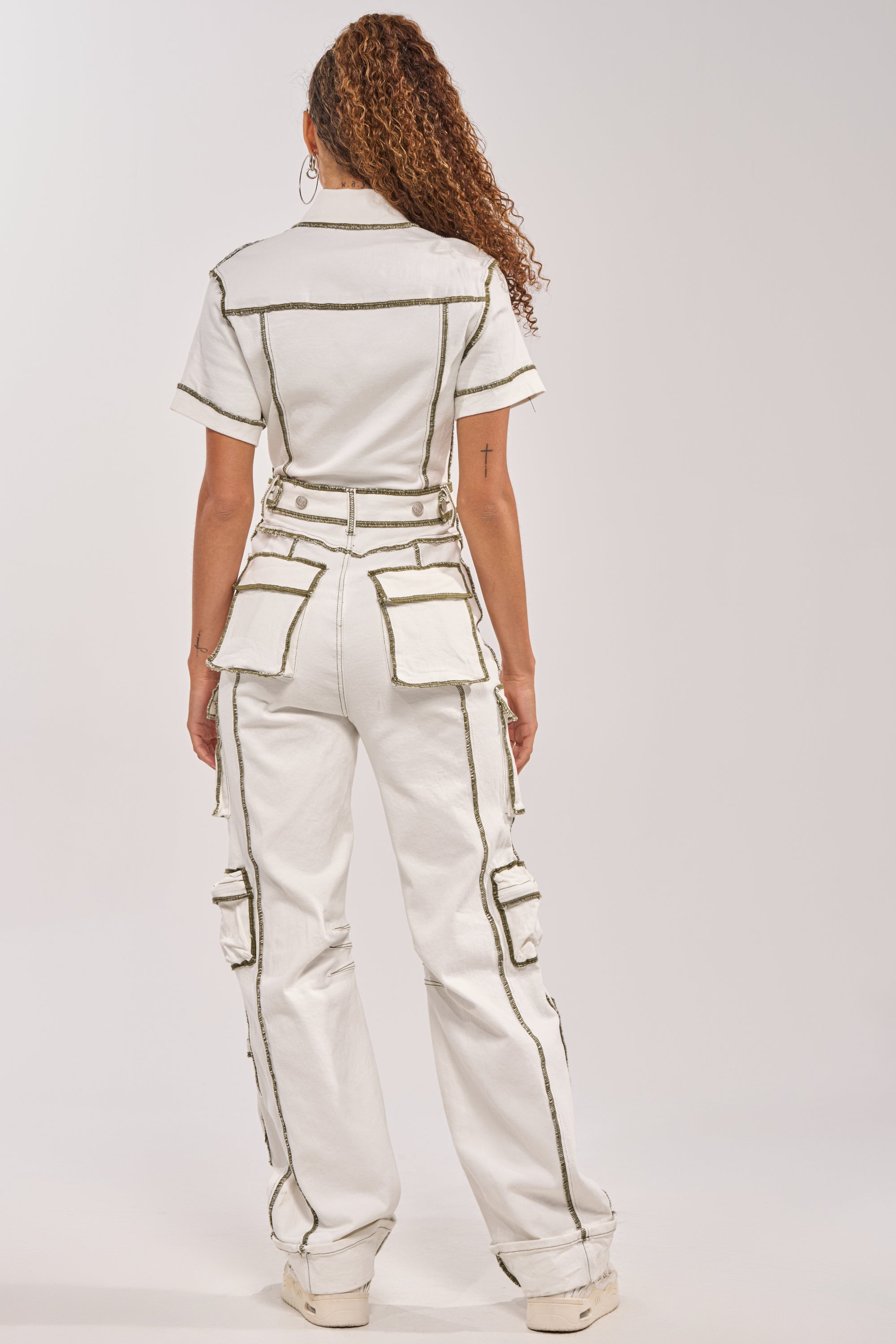 BROOKLYN UTILITY DENIM JUMPSUIT
