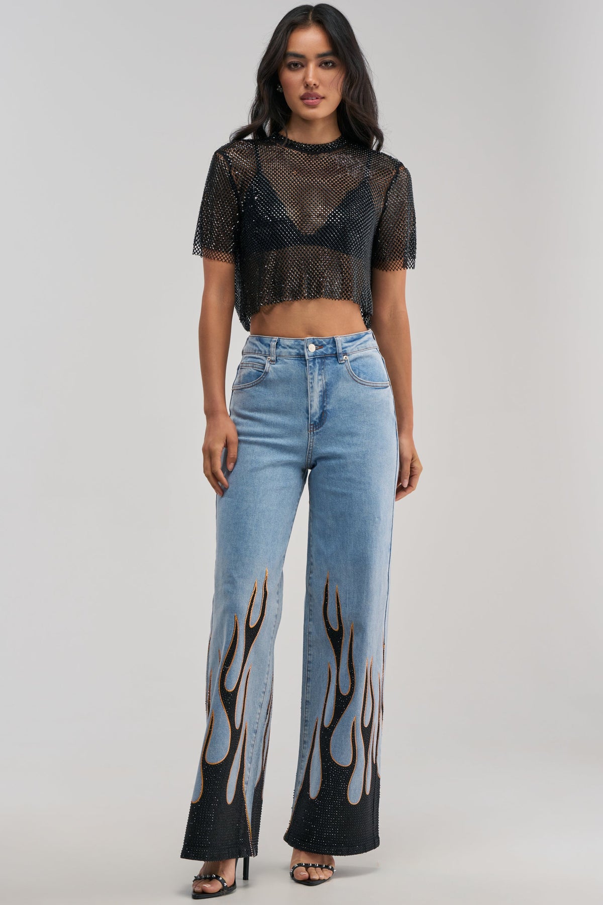 ON FIRE RELAXED DENIM