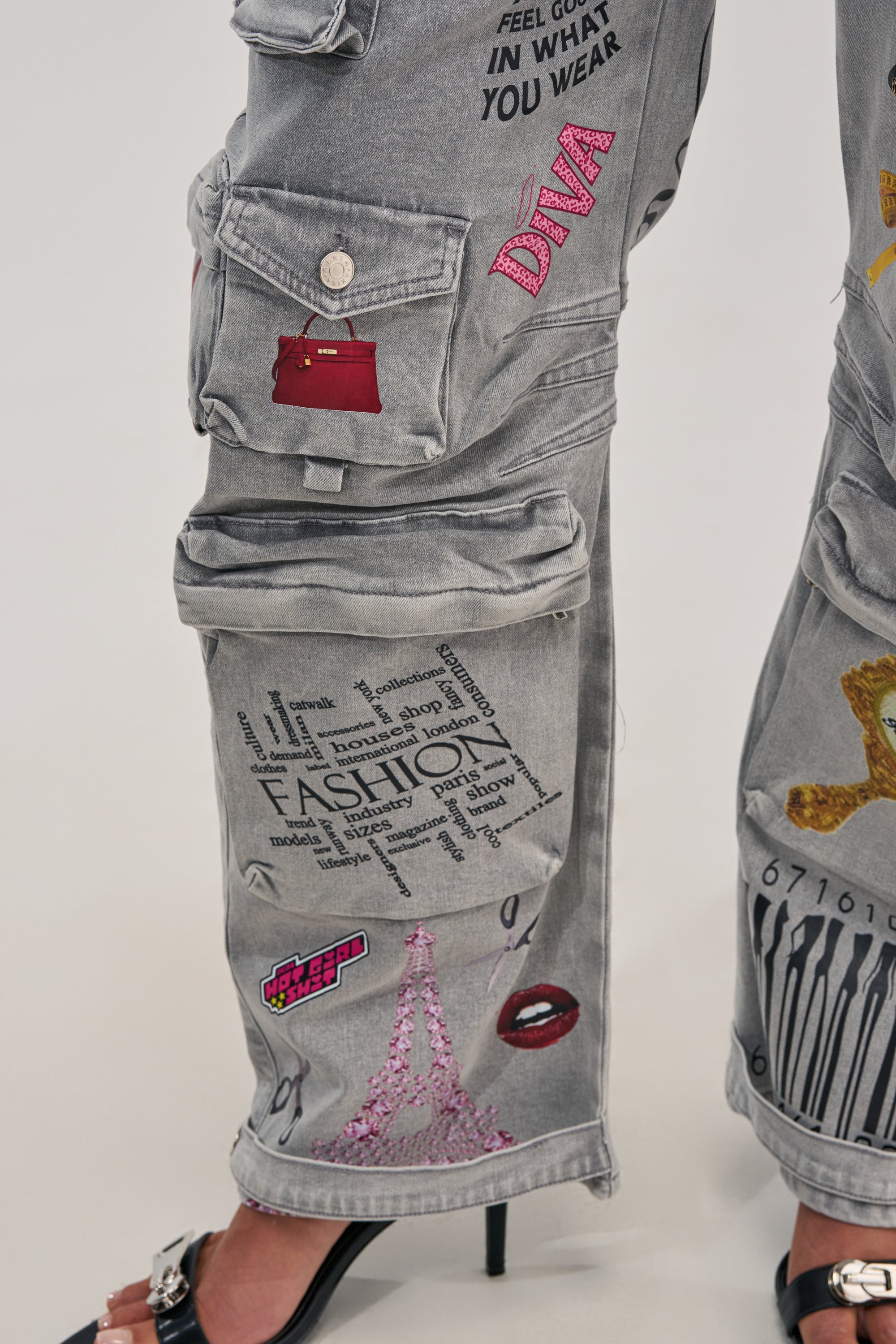 RAJ CARGO DENIM