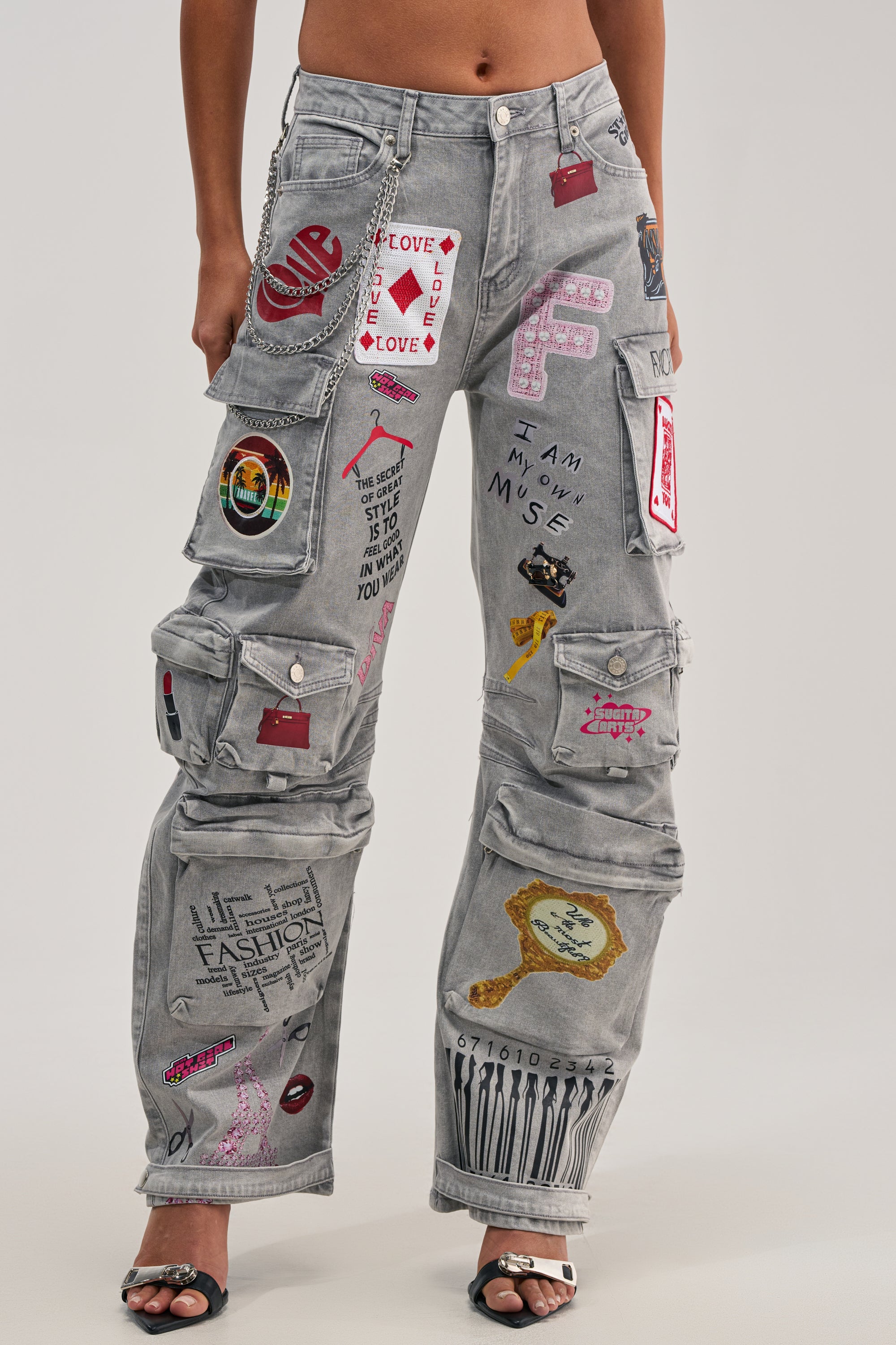 RAJ CARGO DENIM