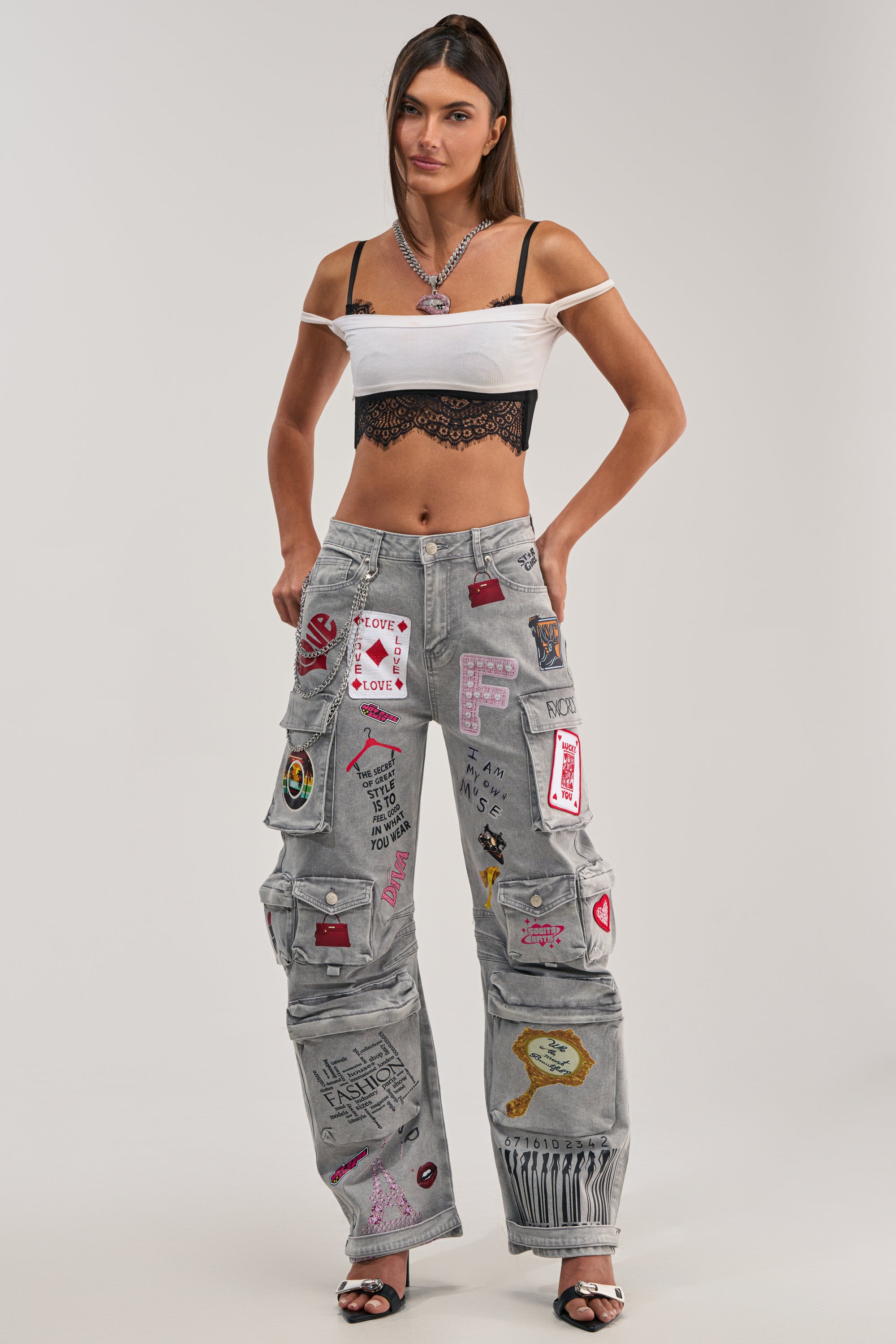 RAJ CARGO DENIM