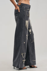 THE BEST ONE YET RELAXED FIT BLING DENIM JEANS