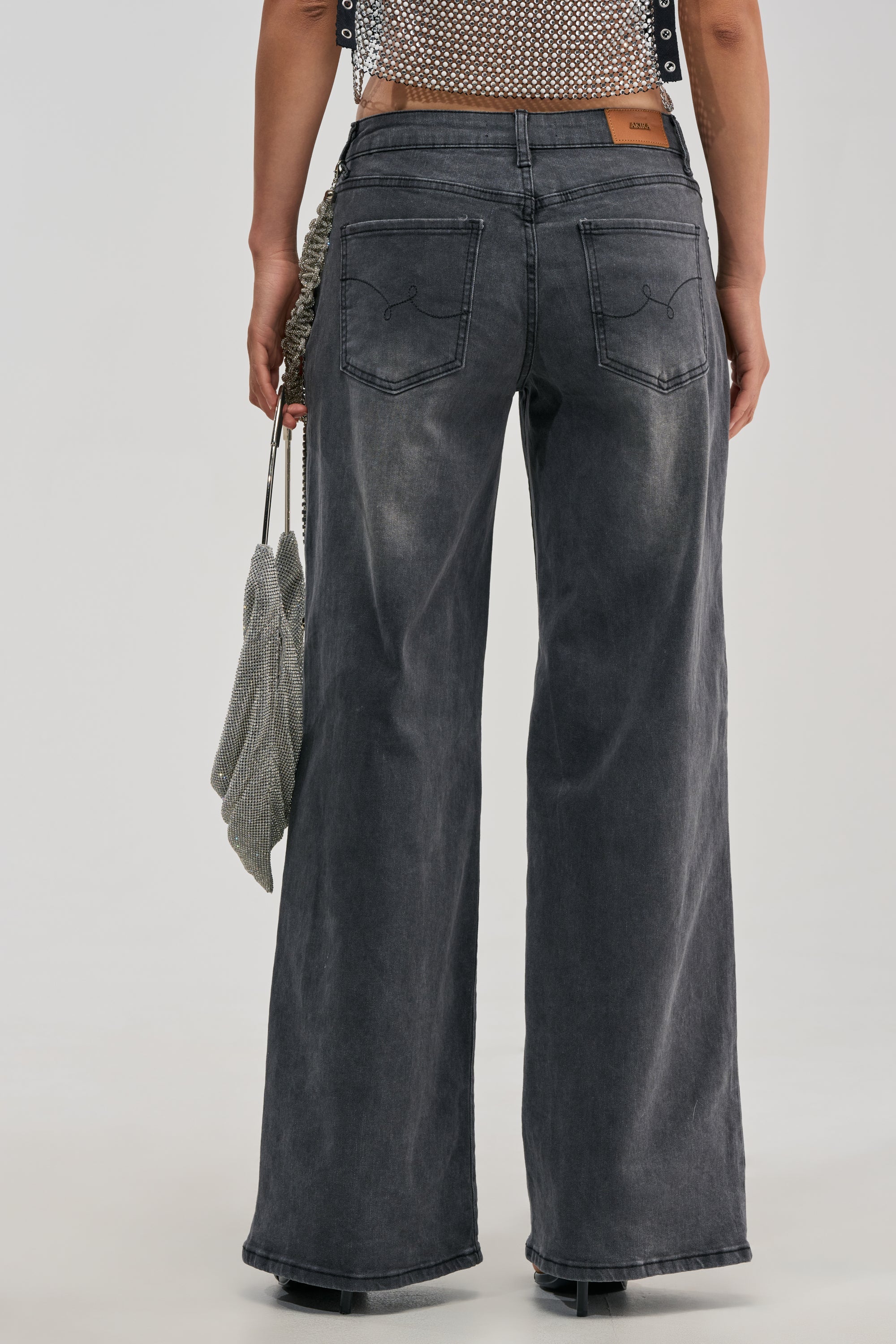 THE BEST ONE YET RELAXED FIT BLING DENIM JEANS
