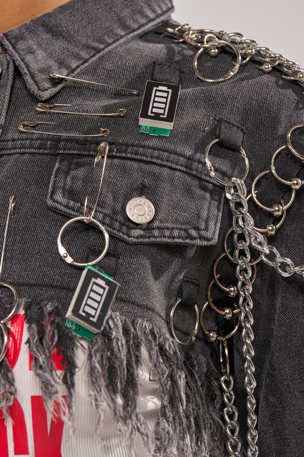 CAN'T COMPUTE ULTRA CROPPED DENIM JACKET