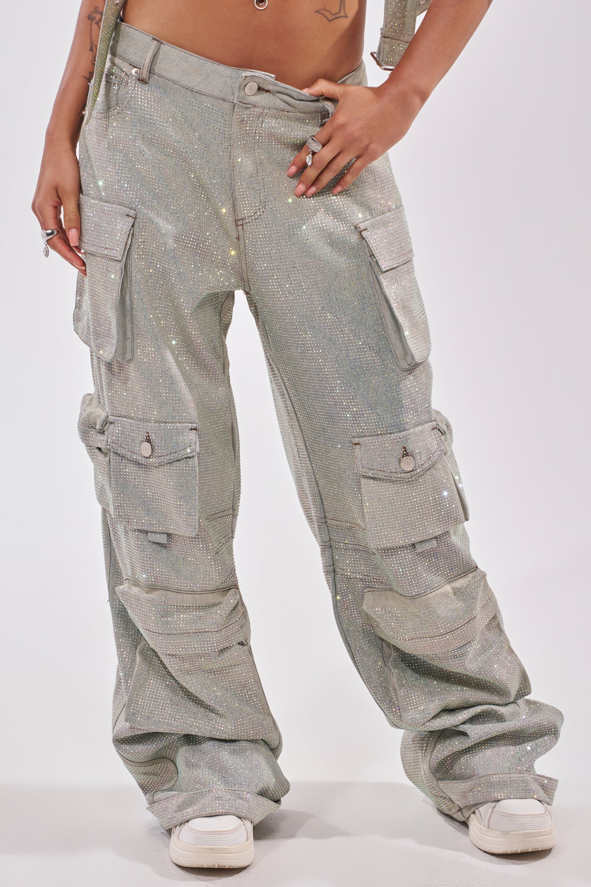 BLING BLING CARGO DENIM