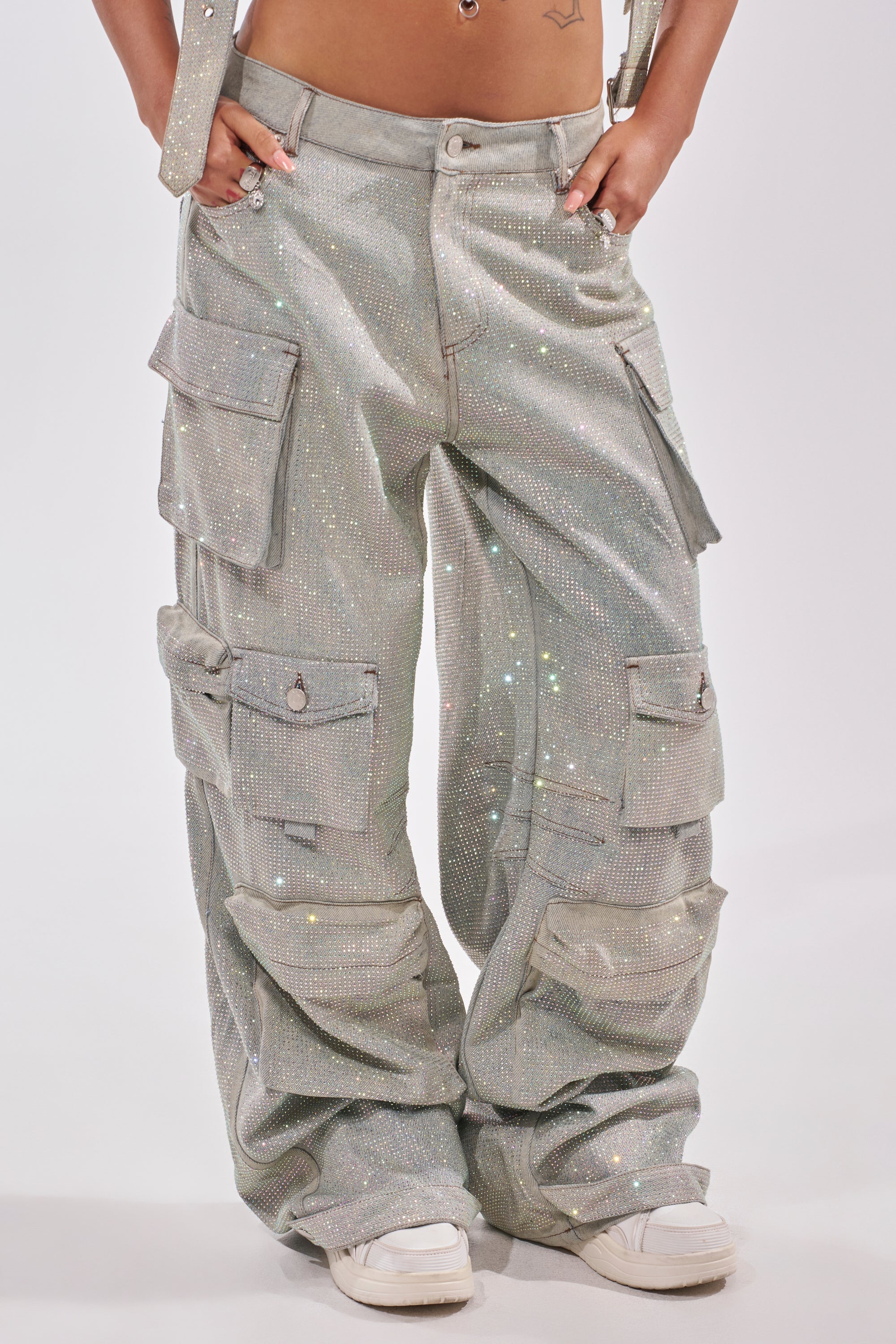 BLING BLING CARGO DENIM