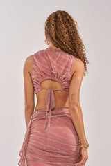 PLAY WITH ME MOCK NECK TANK
