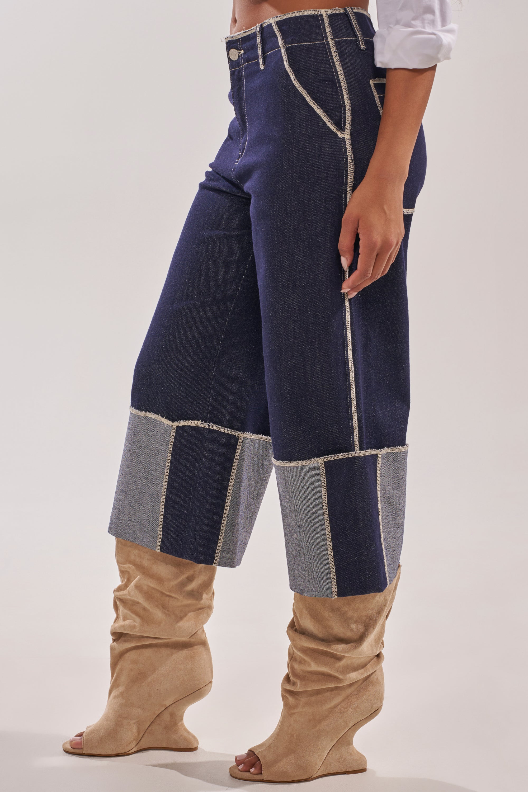LOCKED UP DENIM BERMUDA SHORT