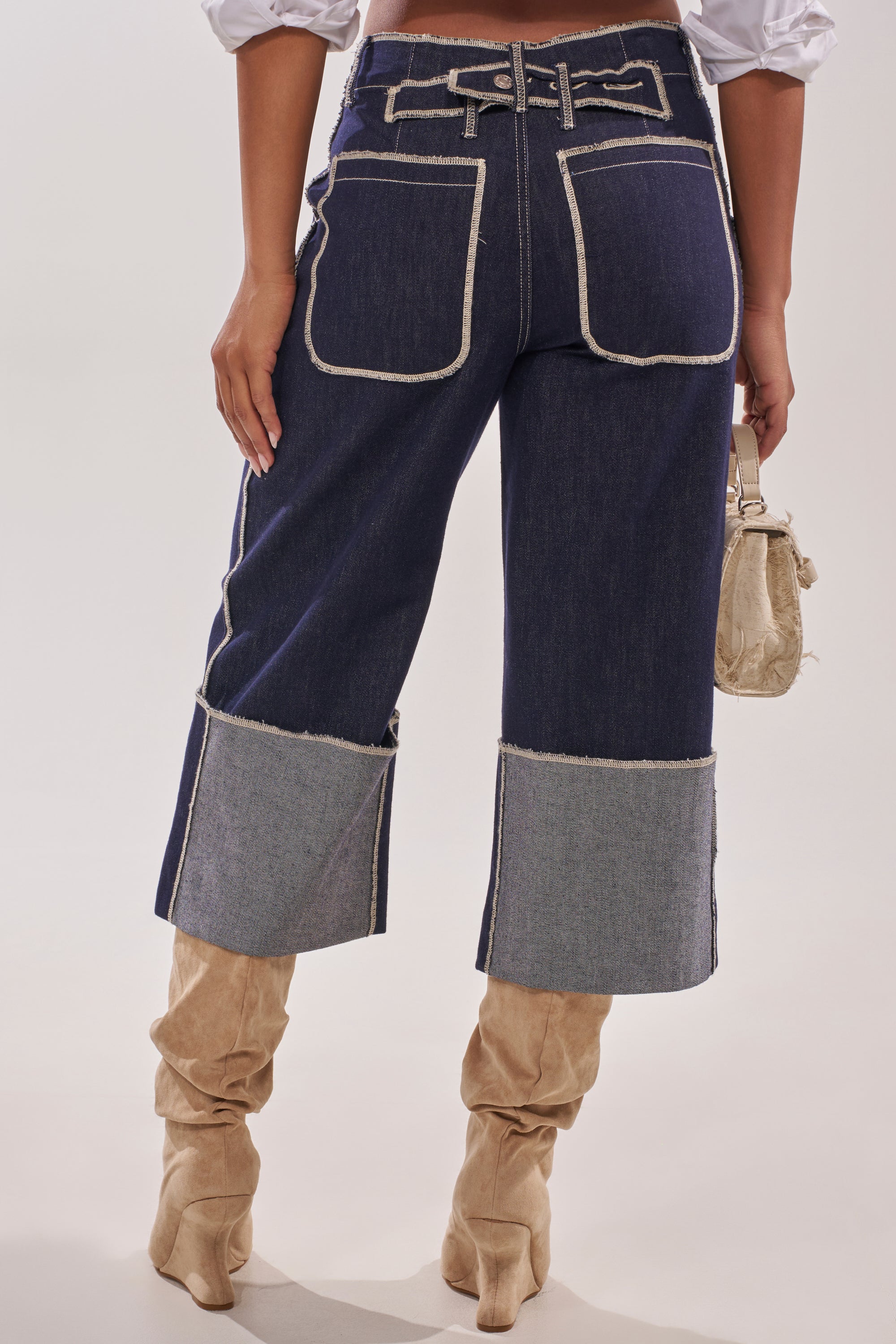 LOCKED UP DENIM BERMUDA SHORT