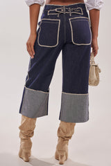 LOCKED UP DENIM BERMUDA SHORT