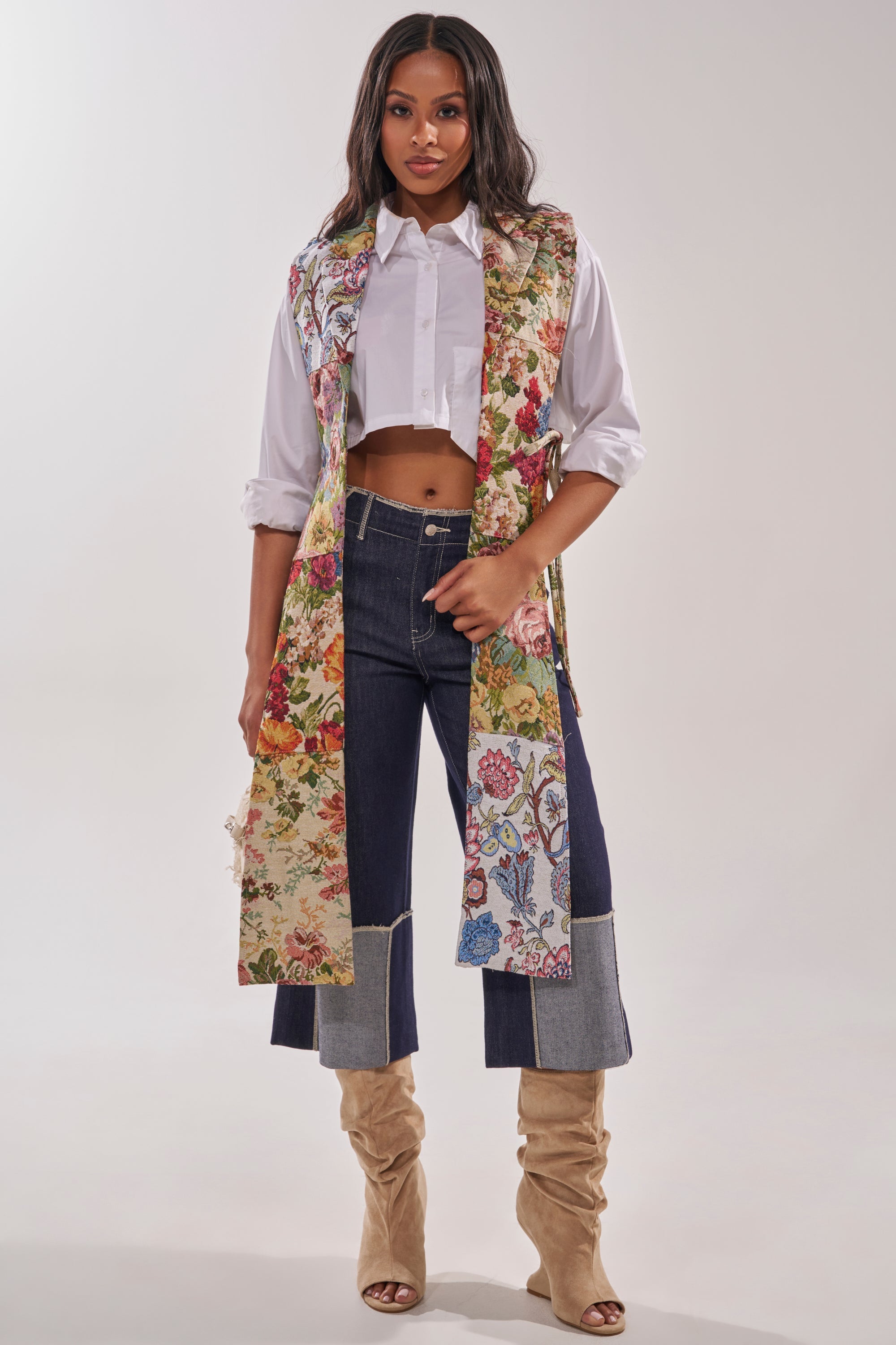 LOCKED UP DENIM BERMUDA SHORT