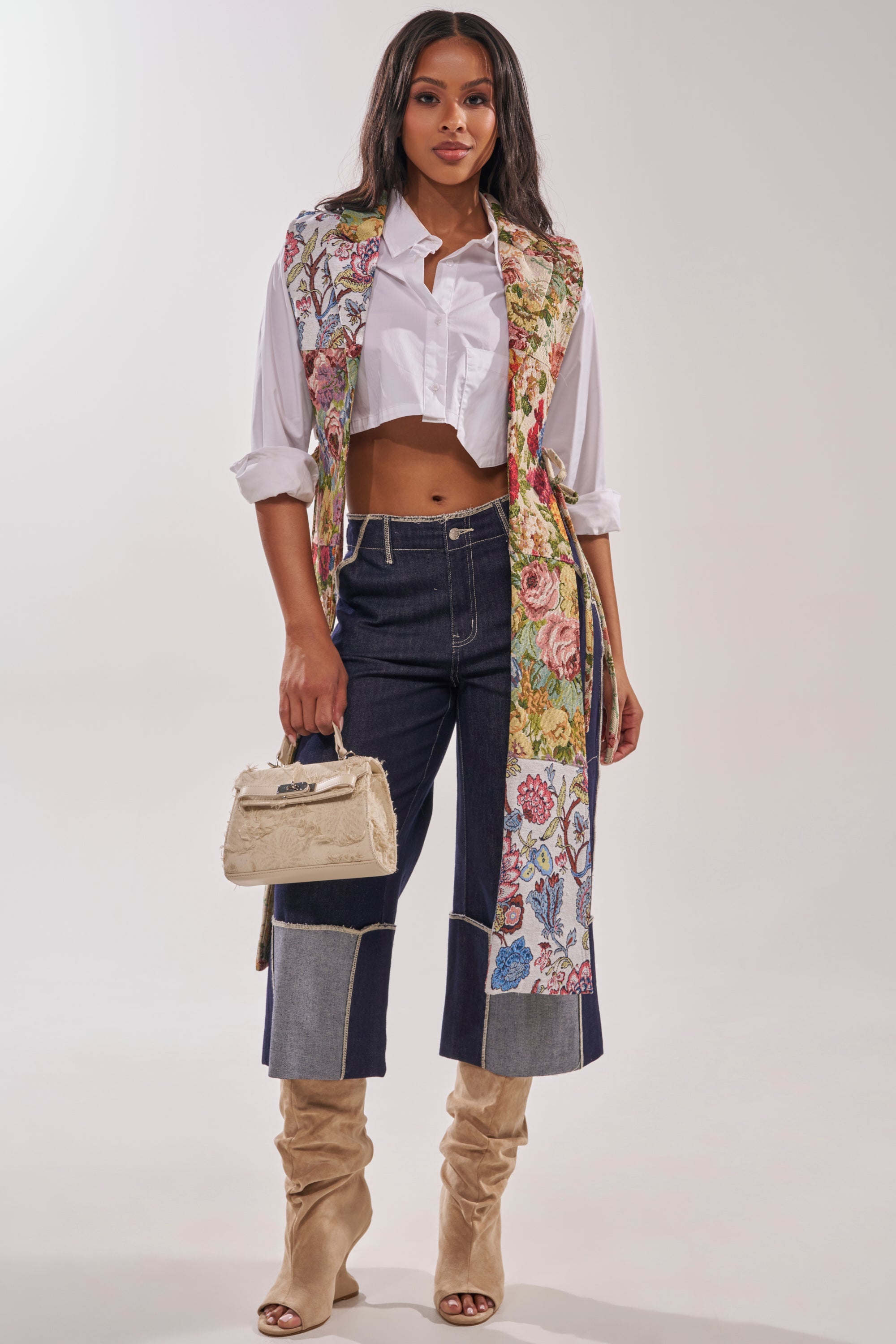 LOCKED UP DENIM BERMUDA SHORT