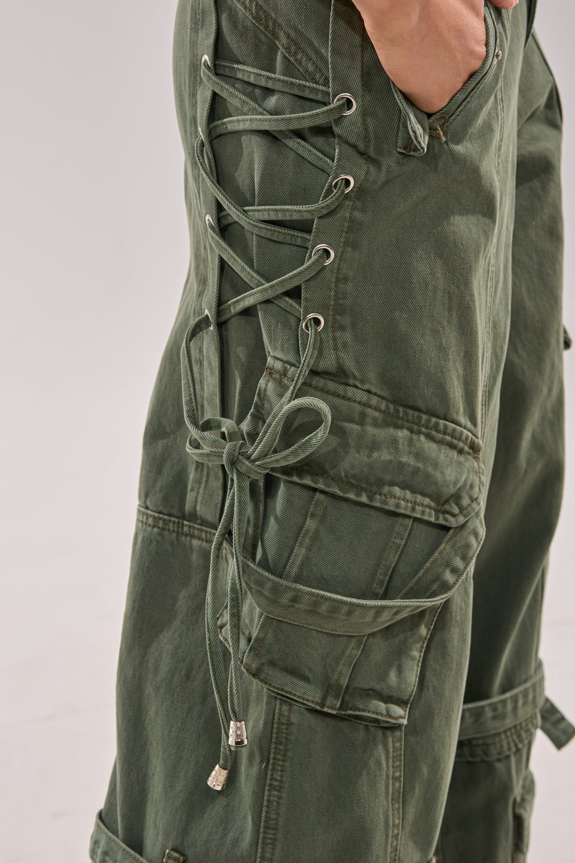 KARA CARGO DENIM