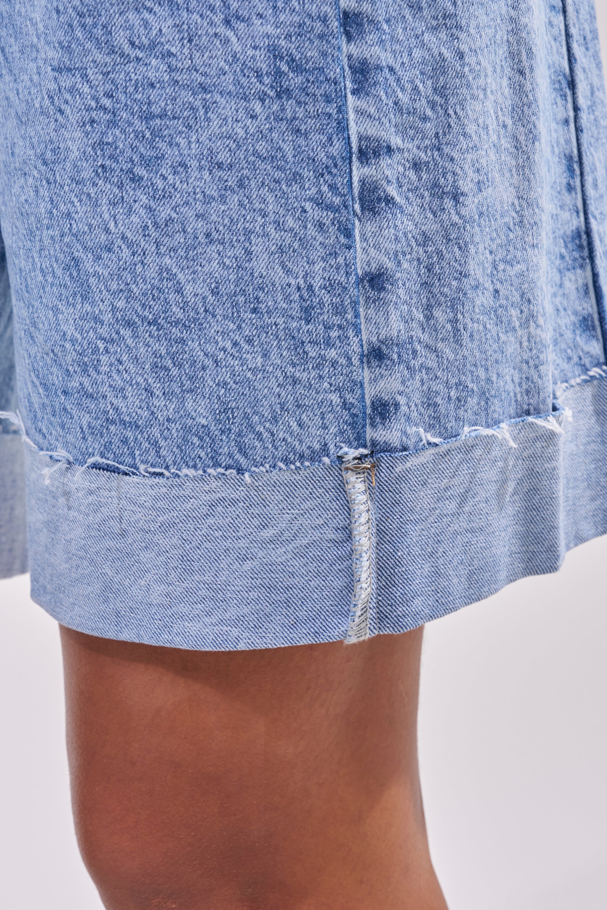 GONE BAD DENIM BERMUDA SHORT