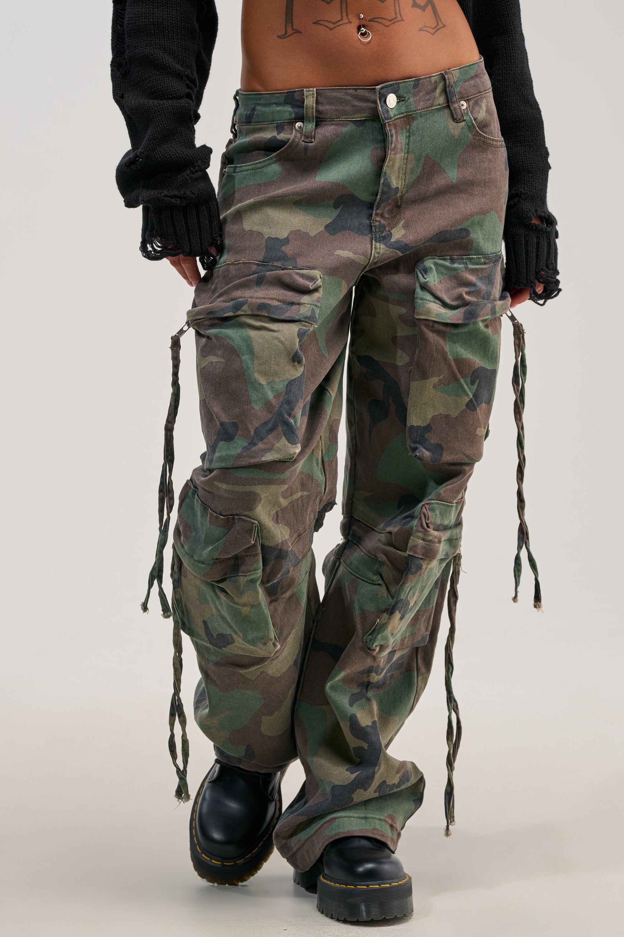 TAKE ME DOWN CAMO CARGO PANT