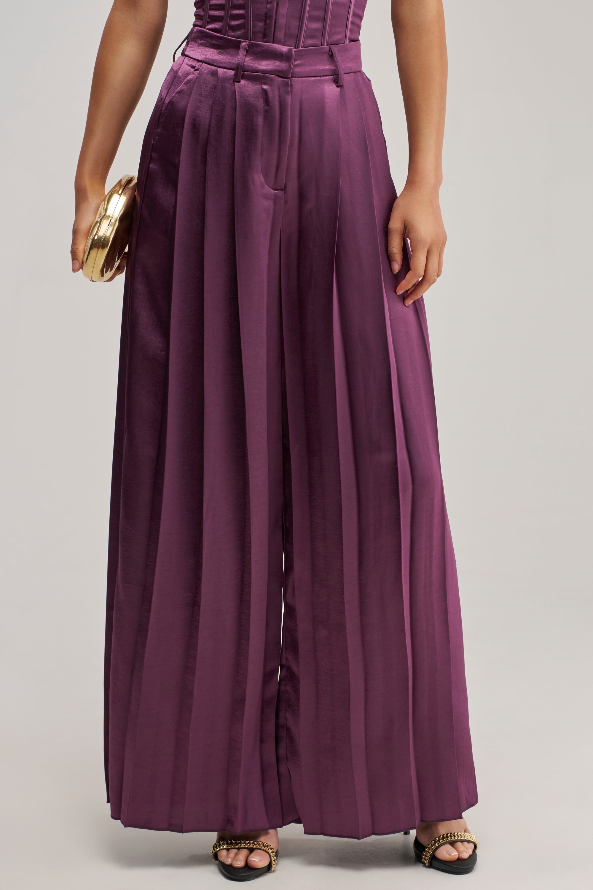 IN TOO DEEP SATIN TROUSER
