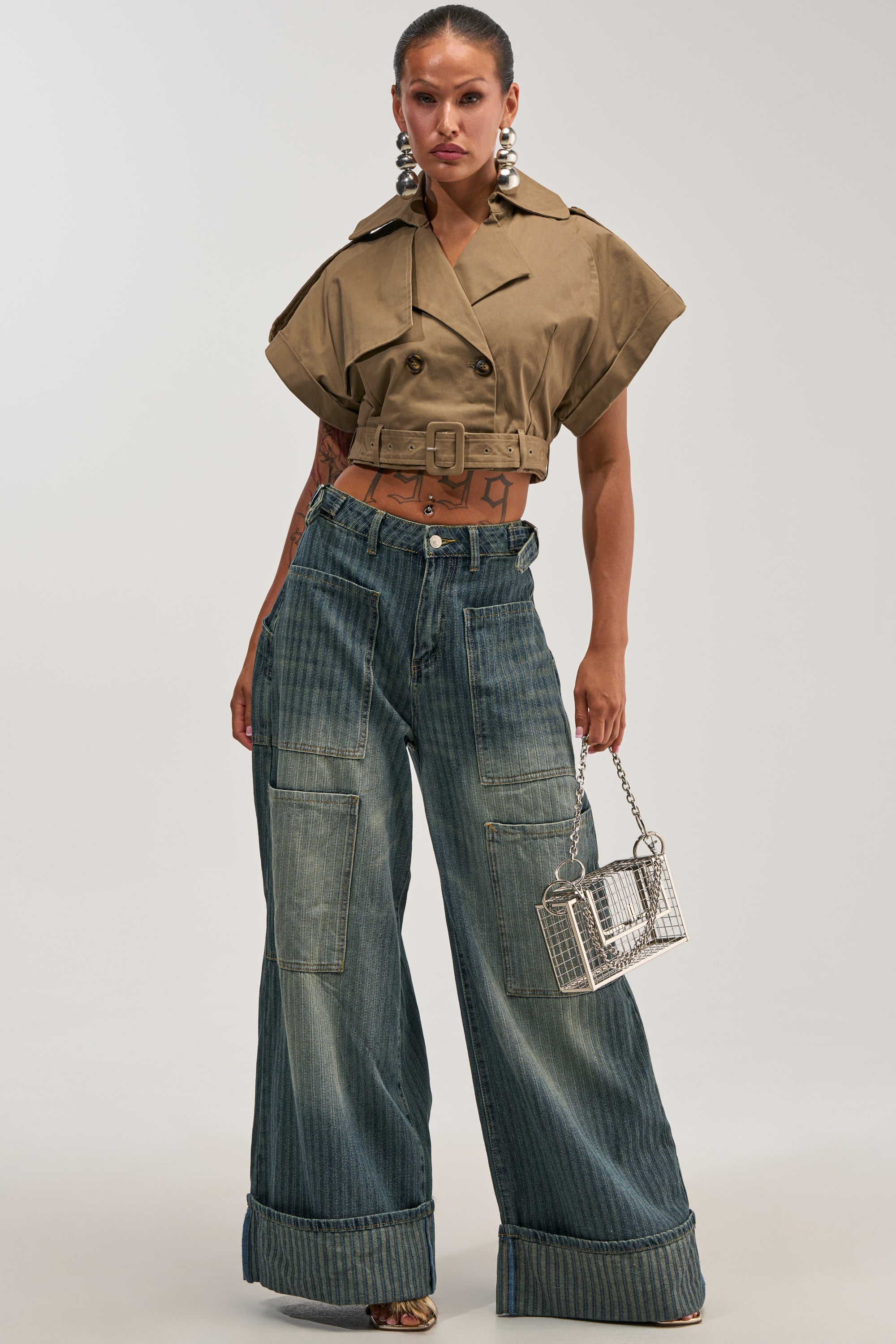 BE MINE STRIPE DENIM