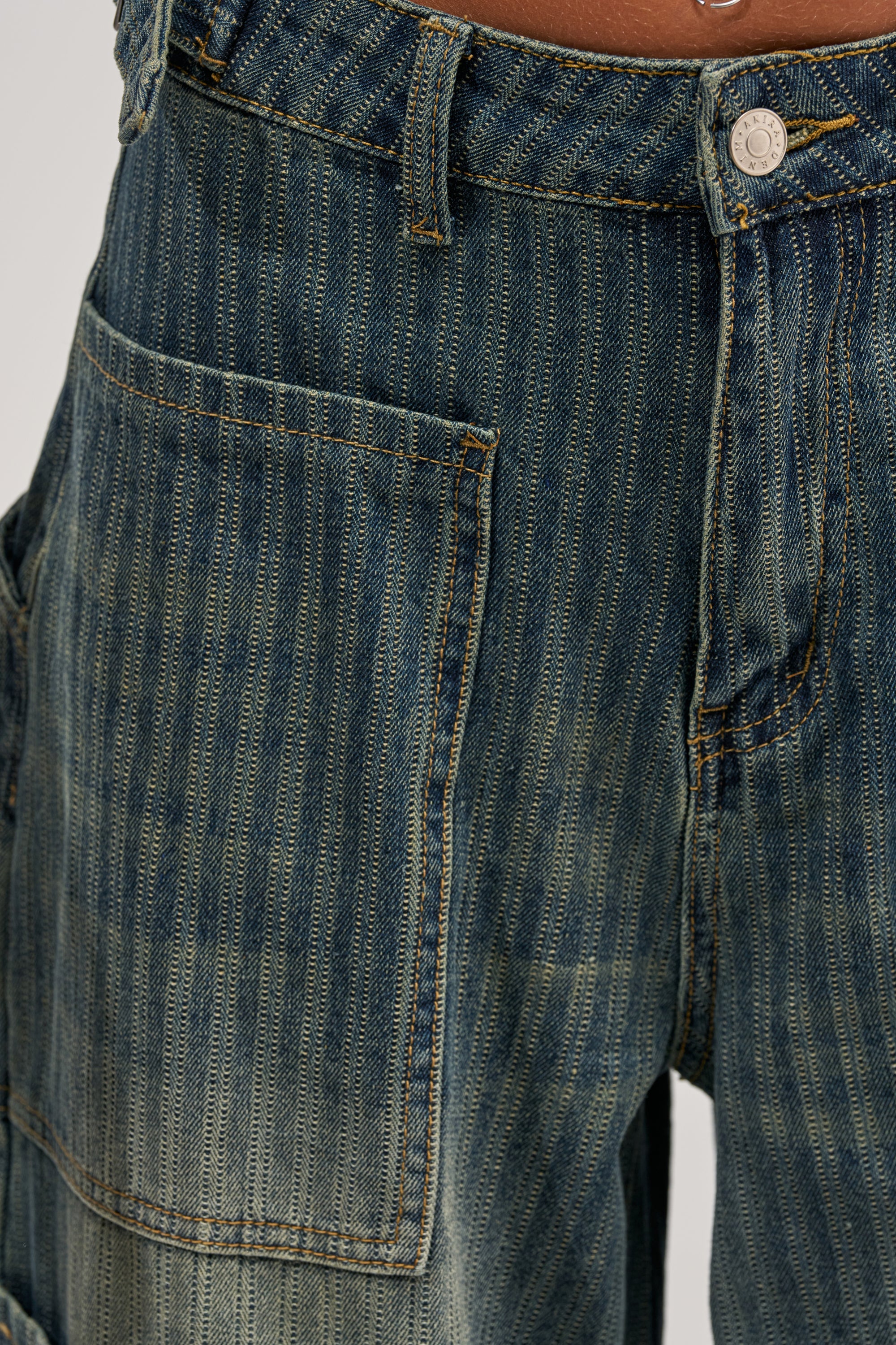 BE MINE STRIPE DENIM
