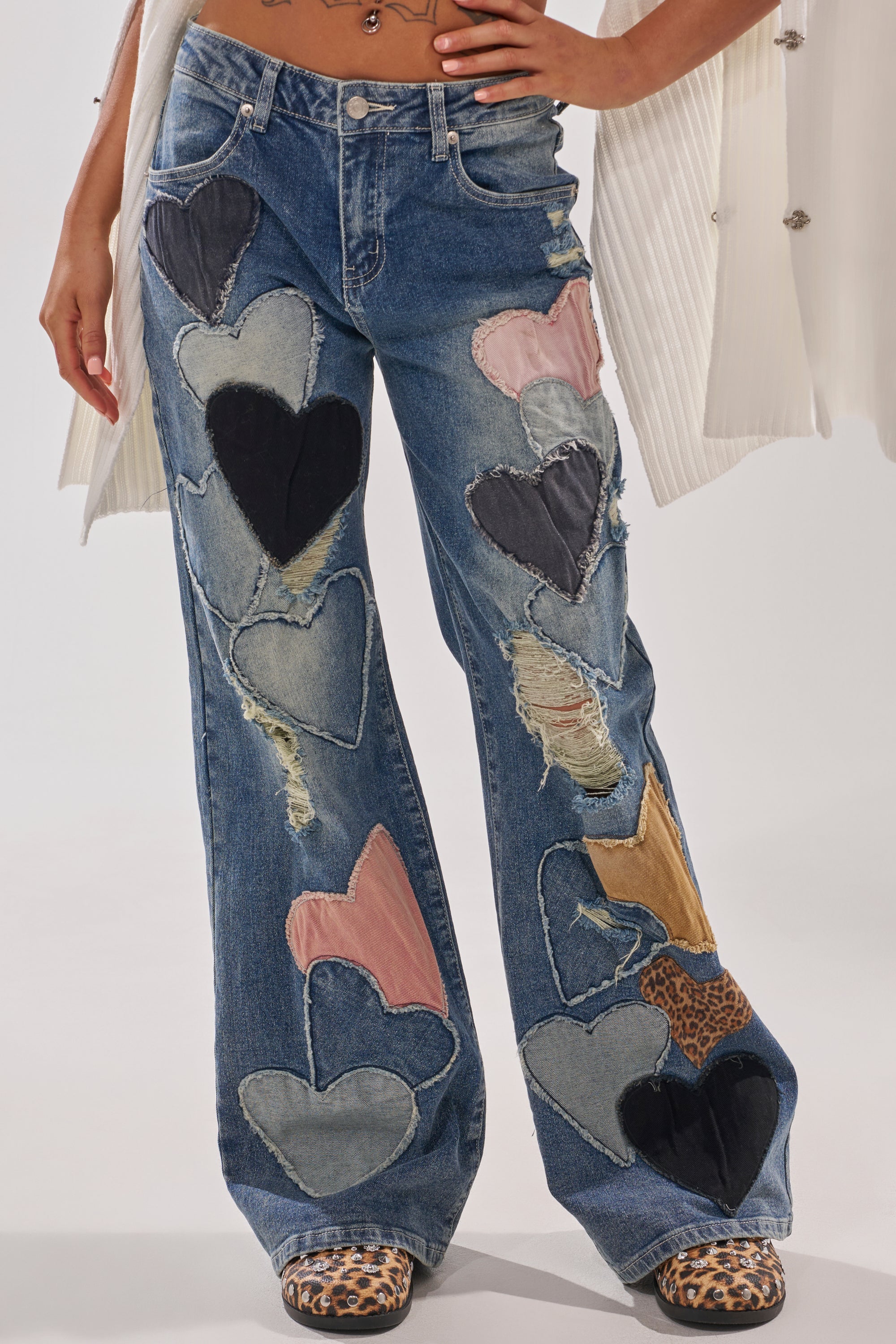 LOVE ME HARD RELAXED DENIM