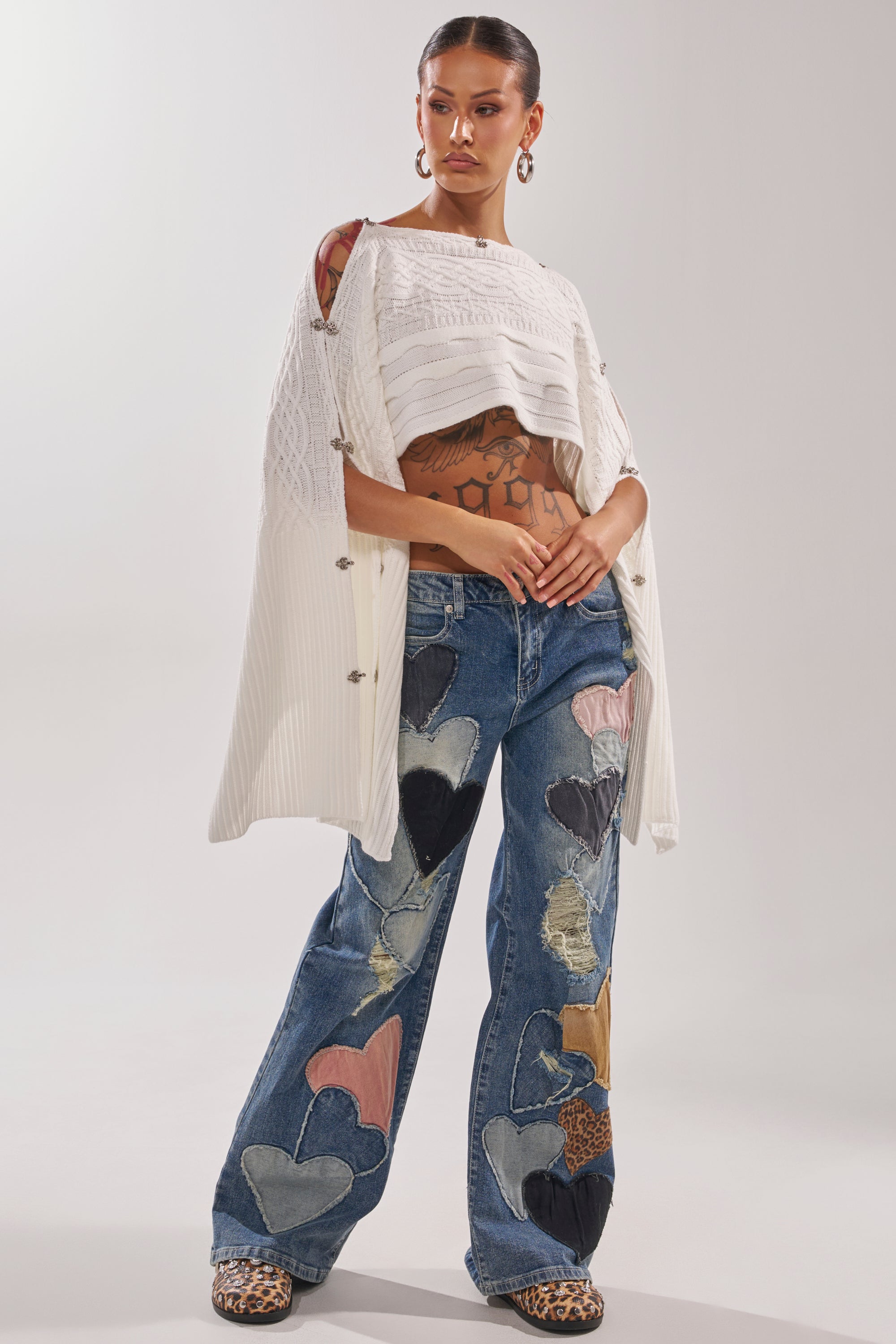 LOVE ME HARD RELAXED DENIM