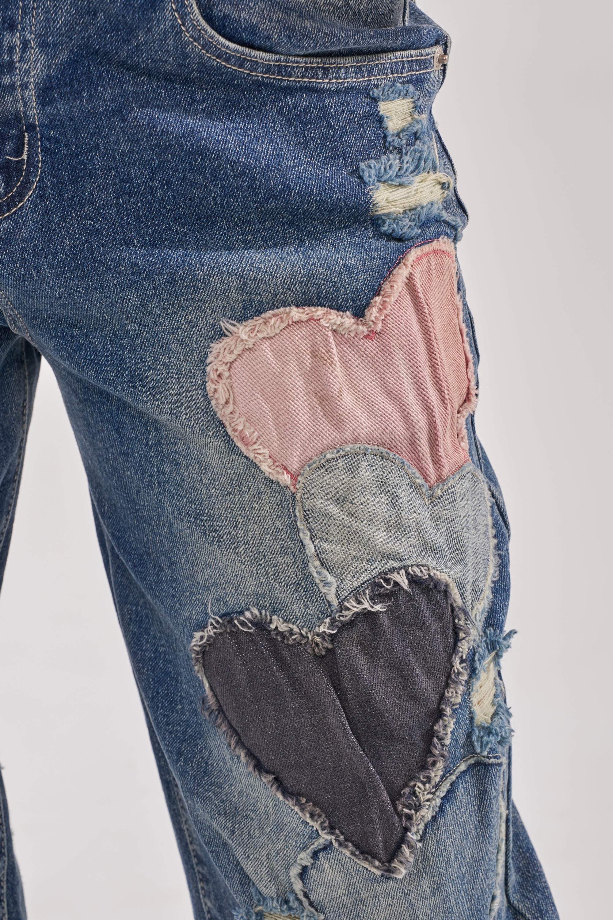 LOVE ME HARD RELAXED DENIM