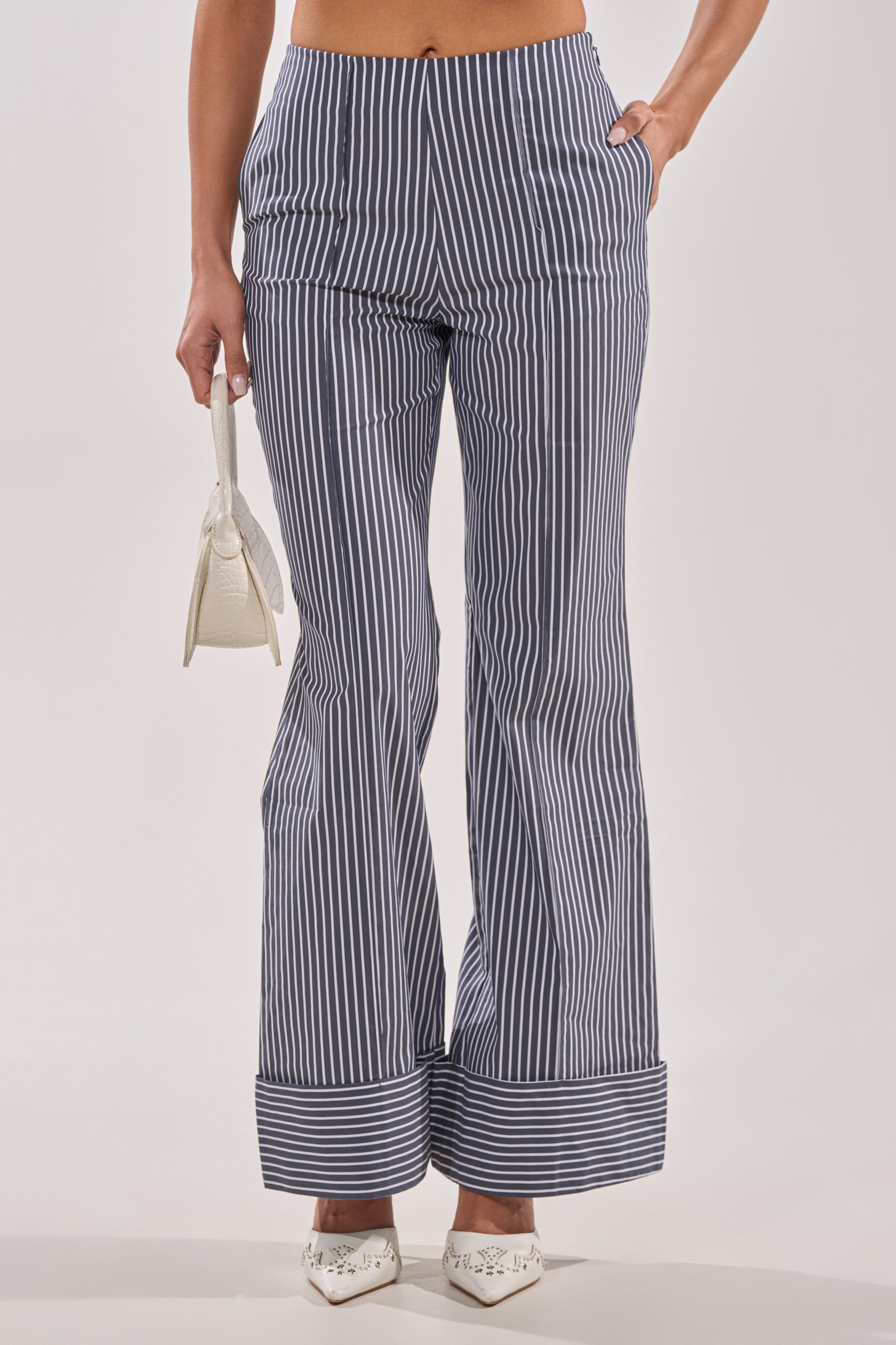MISS POPULAR POPLIN TROUSER