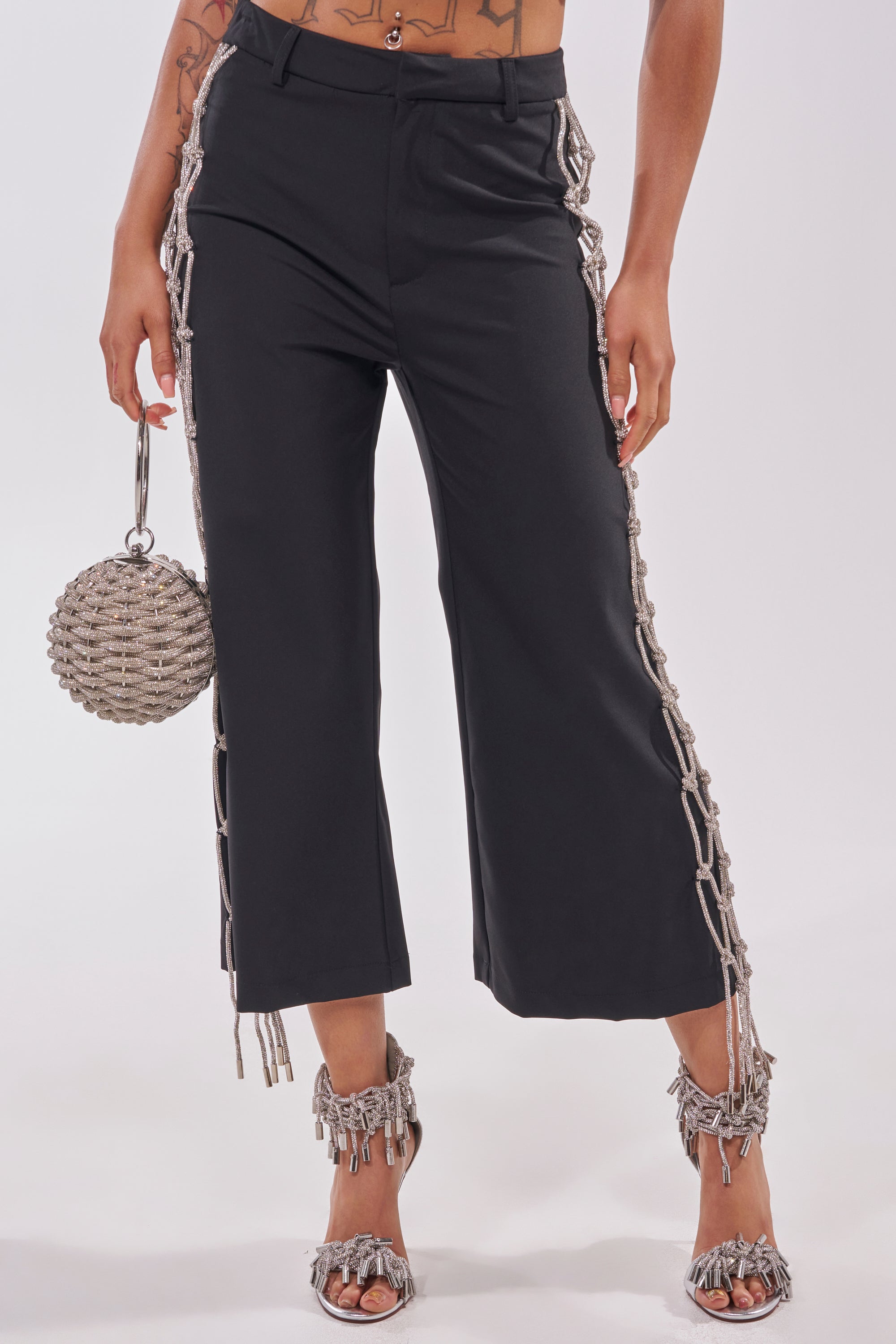 NINA RHINESTONE CULOTTES