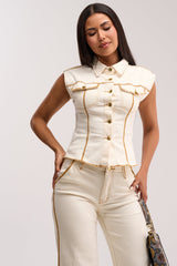 IM ALL YOURS BUTTON DOWN