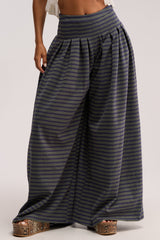 GUESS WHO STRIPE PALAZZO PANT