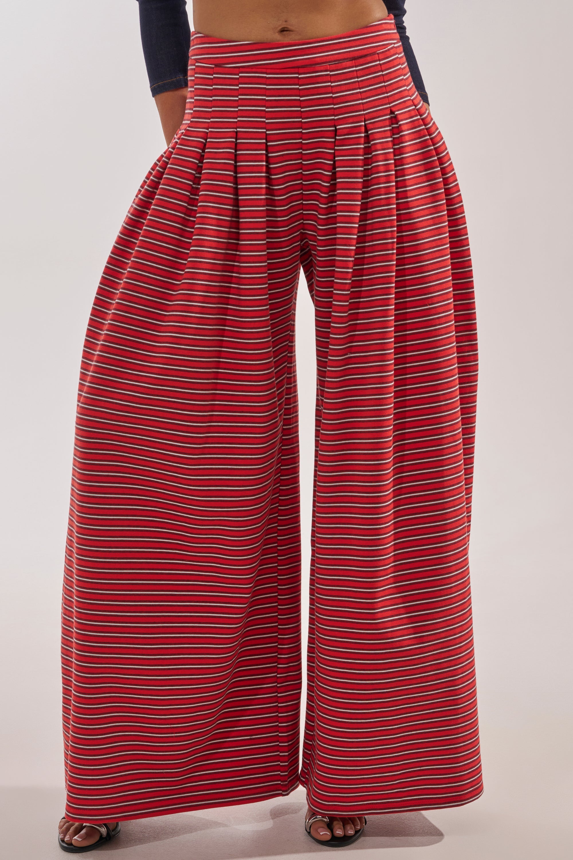 SILVER COAST STRIPE TROUSER