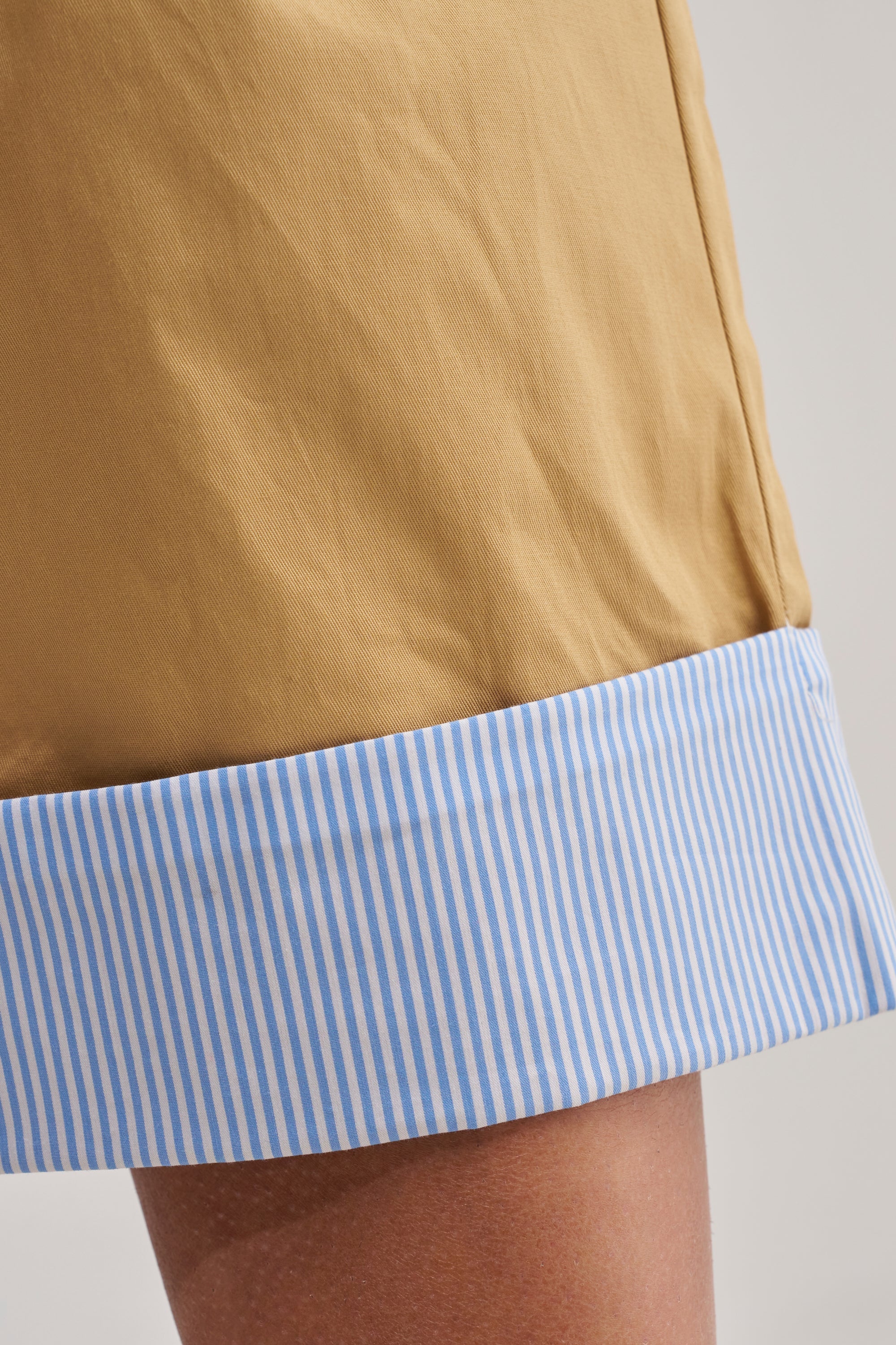 TOP TIER POPLIN TRIM PANT