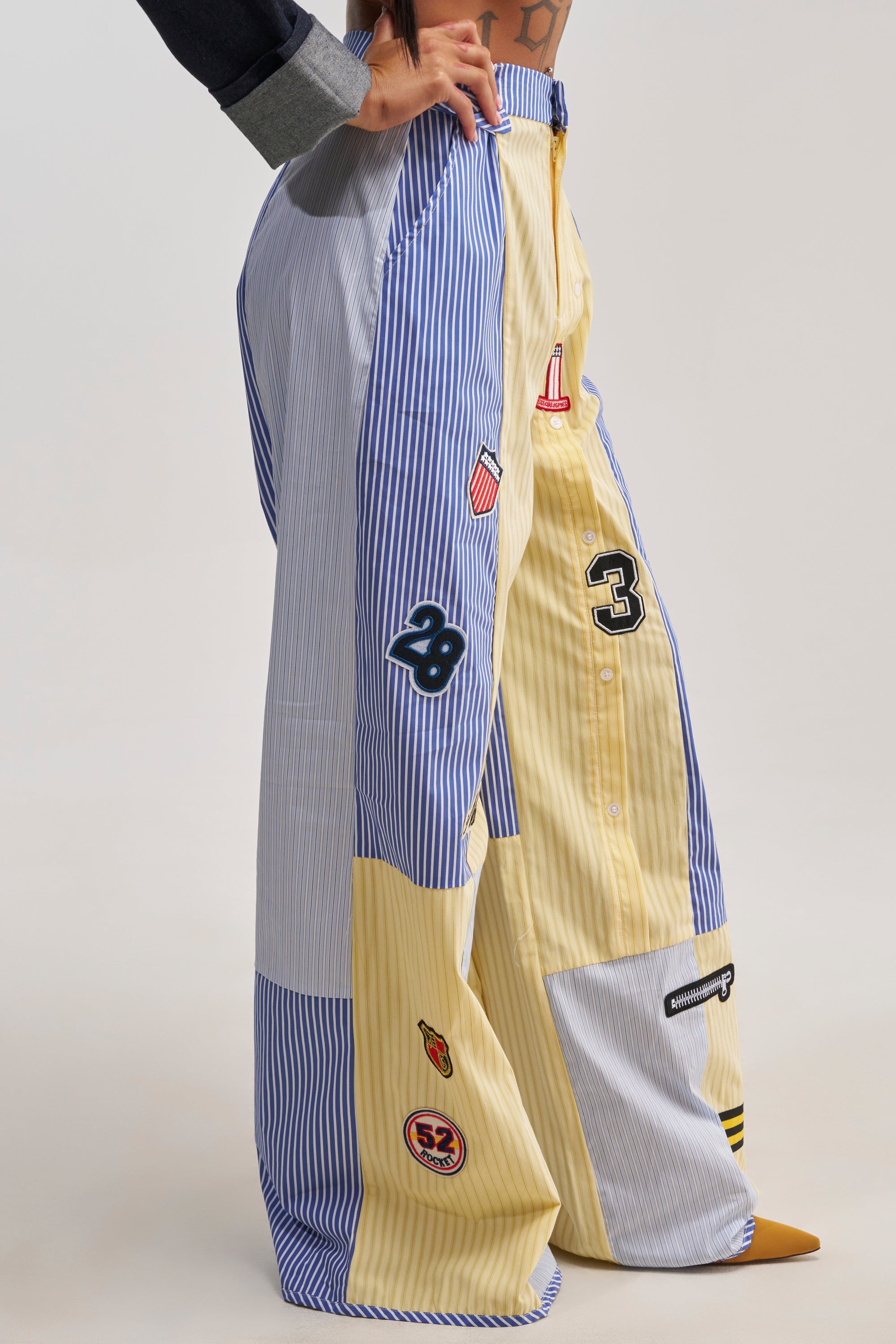 BACK TO SCHOOL POPLIN TROUSER