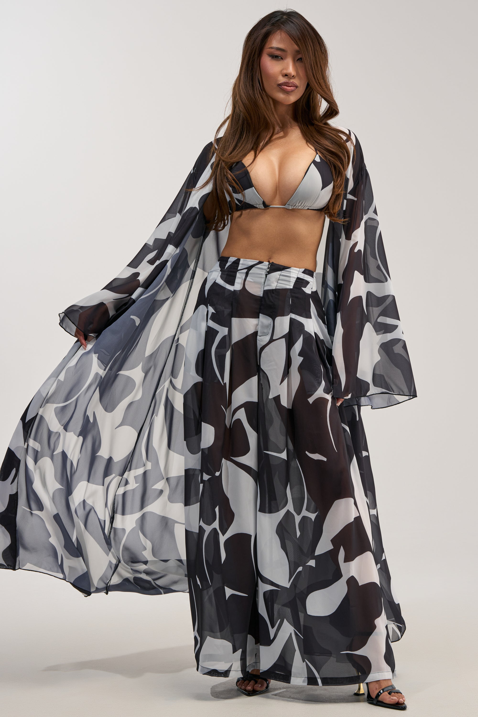 BAECATION CHIFFON DUSTER