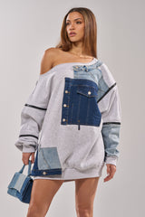 ADIRA MINI SWEATER DRESS