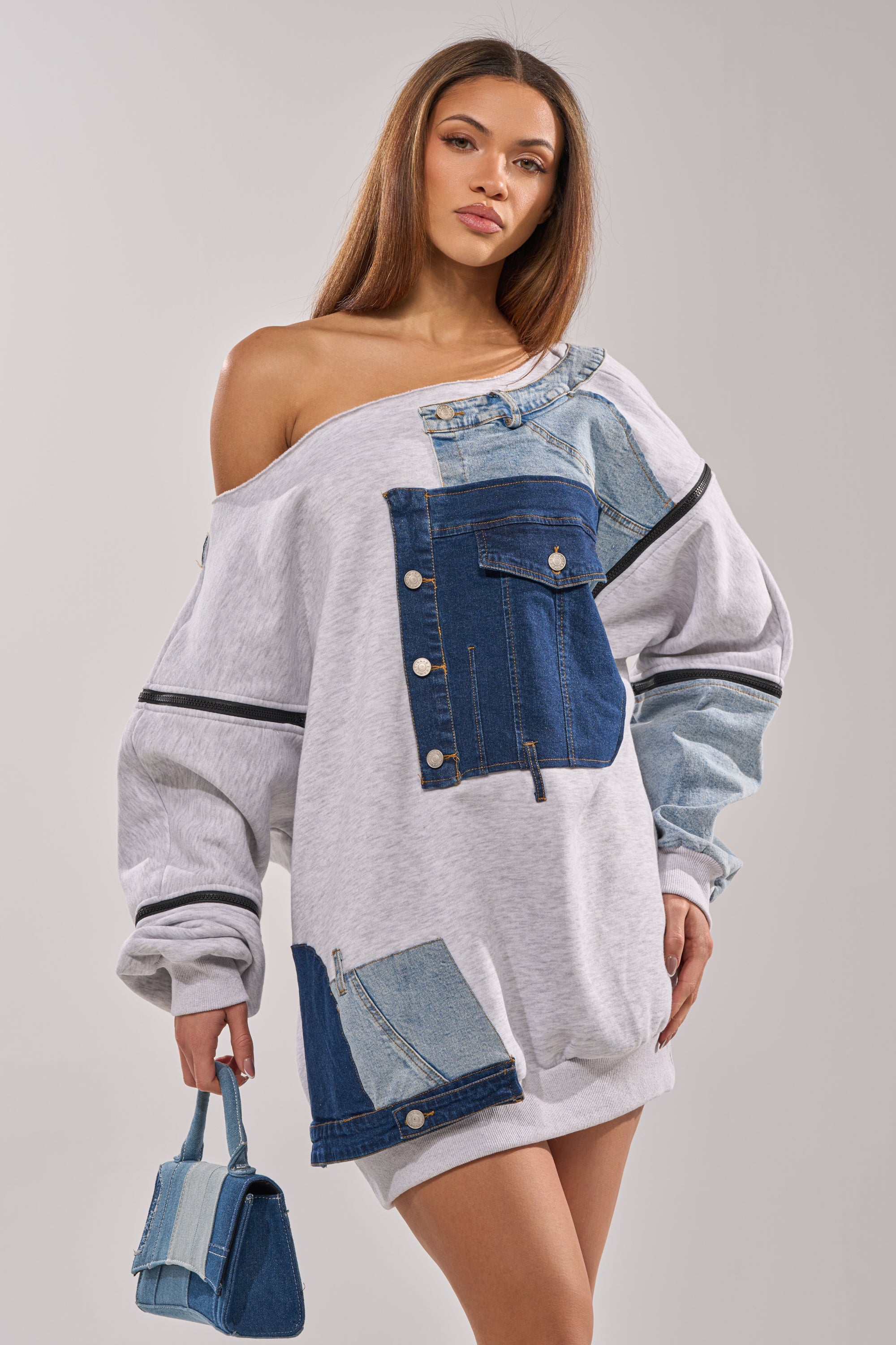 ADIRA MINI SWEATER DRESS