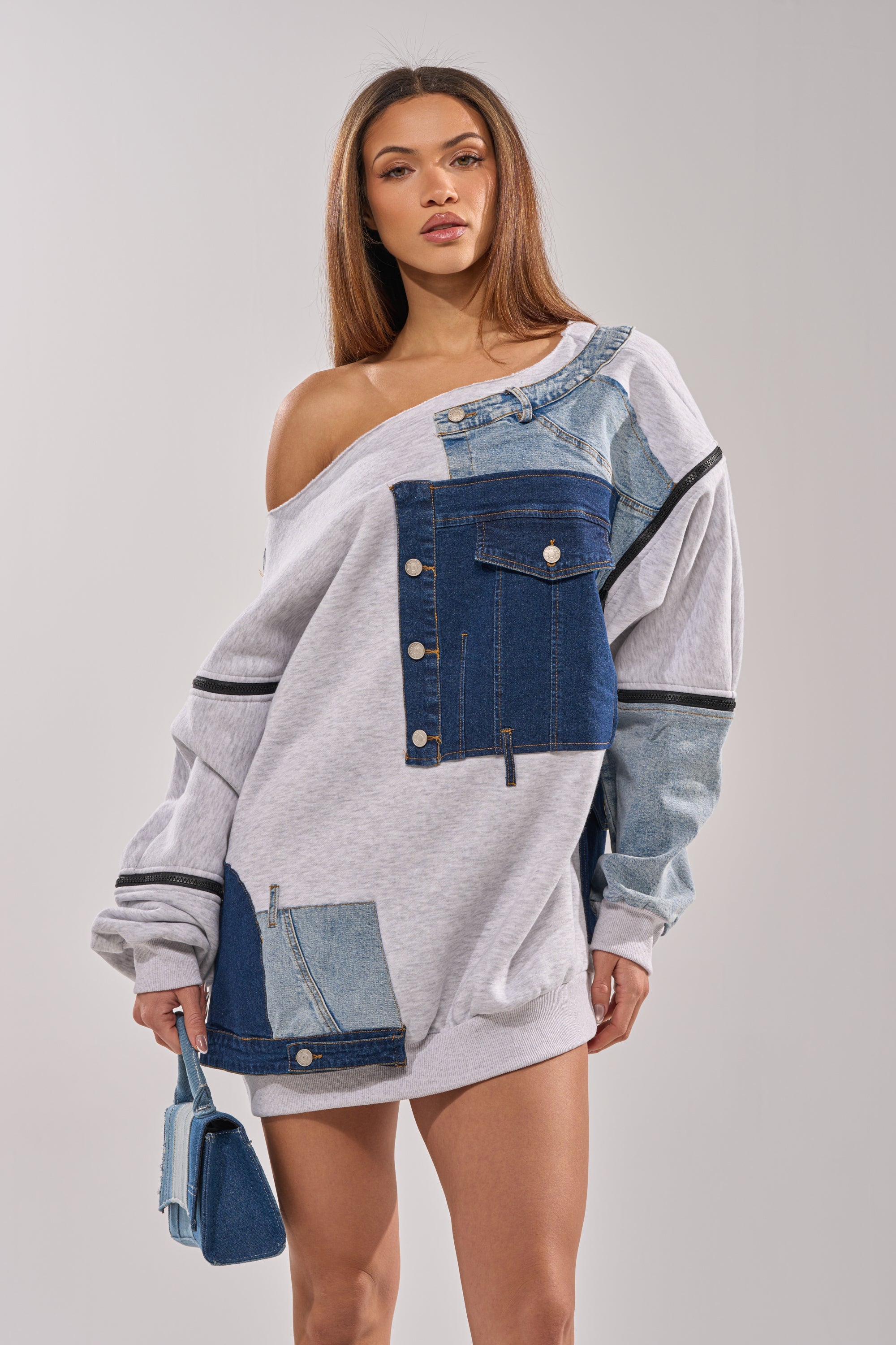 ADIRA MINI SWEATER DRESS