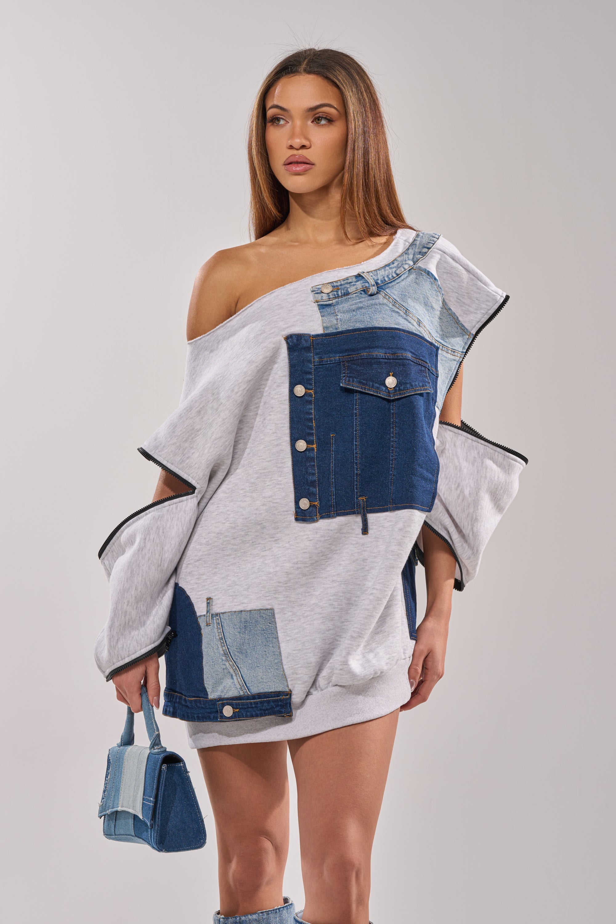 ADIRA MINI SWEATER DRESS
