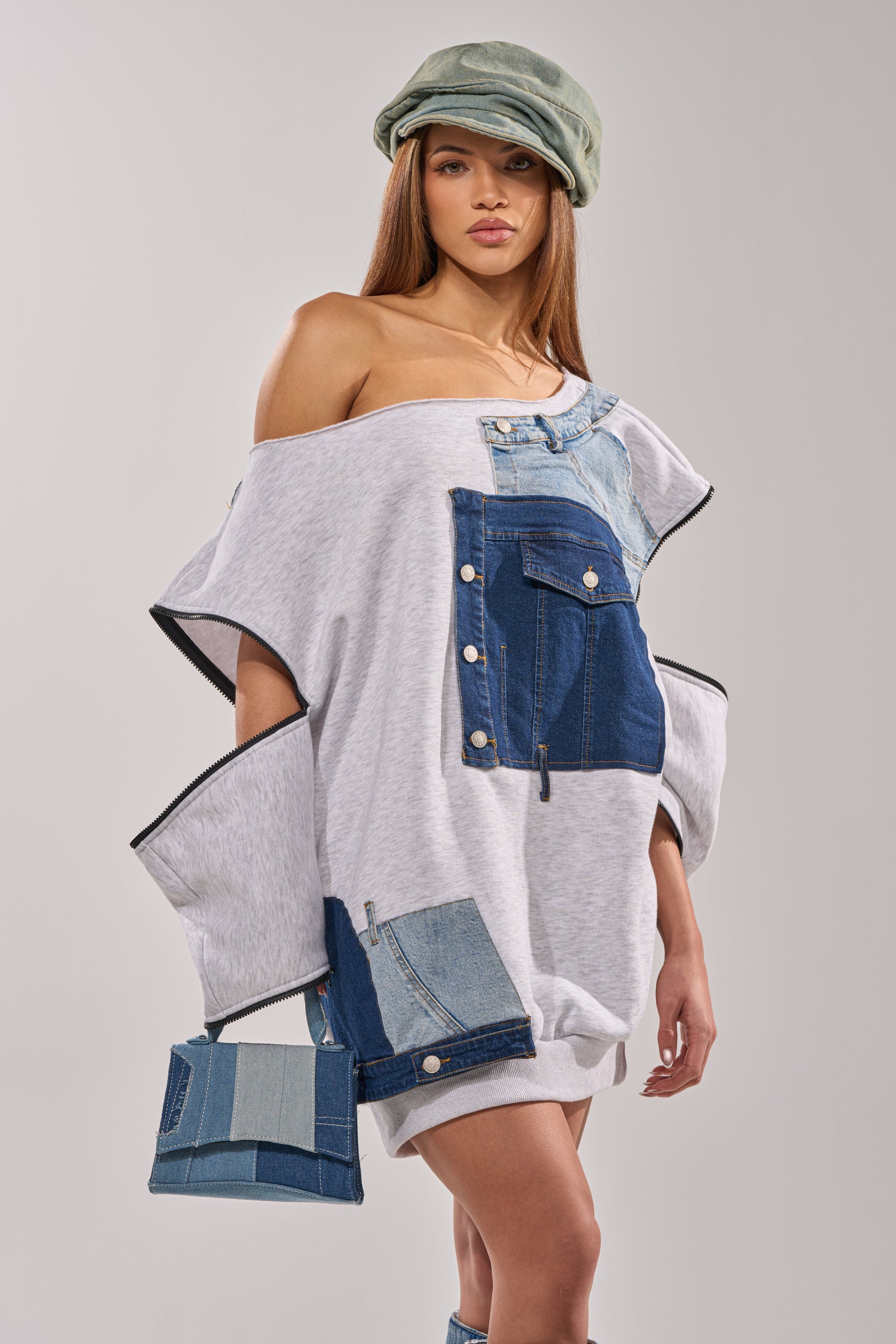 ADIRA MINI SWEATER DRESS