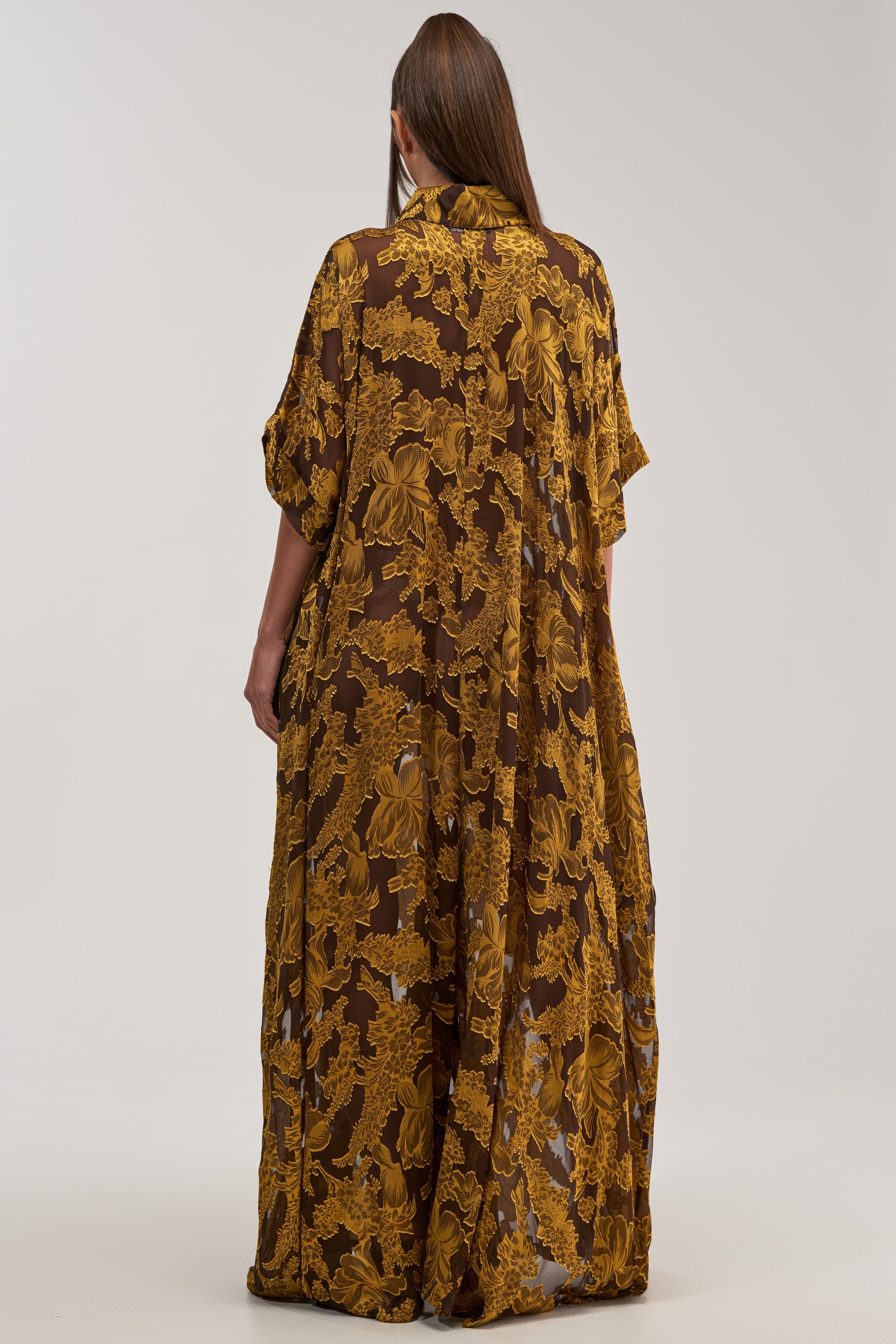 DEEP IN THE FEELS LACE JUMPSUIT IN YELLOW MULTI