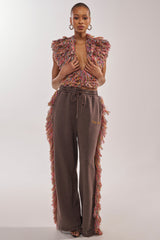 THE ONE FRINGE JOGGER