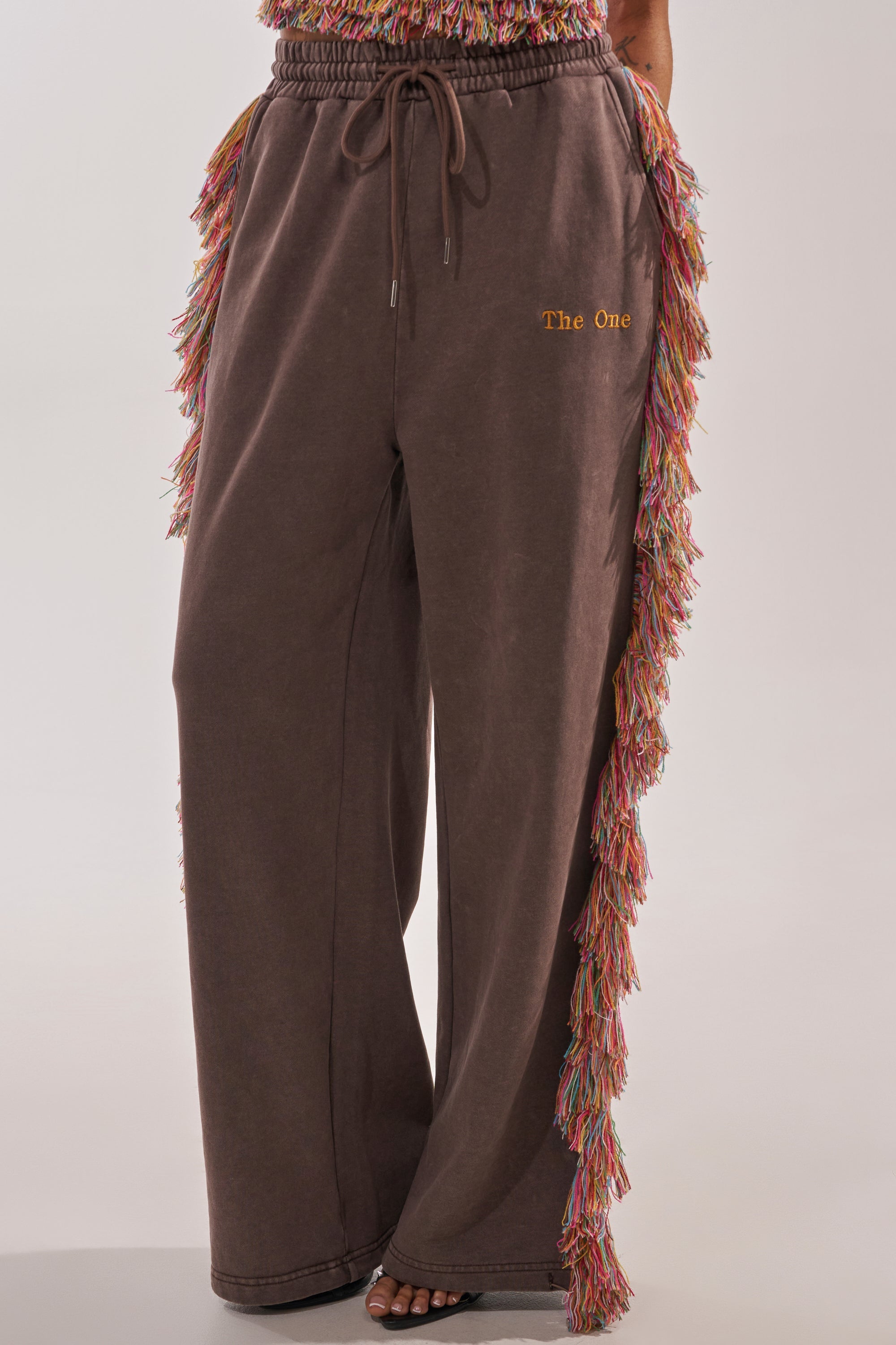 THE ONE FRINGE JOGGER